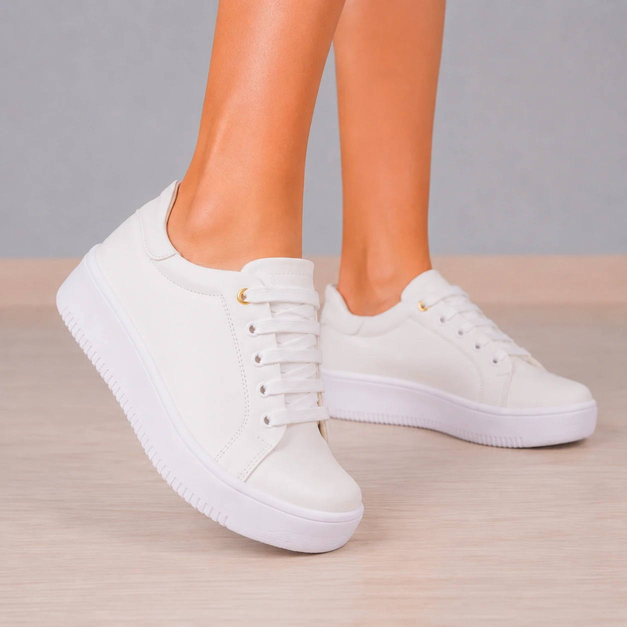 ZAPATILLAS URBANAS MUJER ORLANDO BLANCO - 6