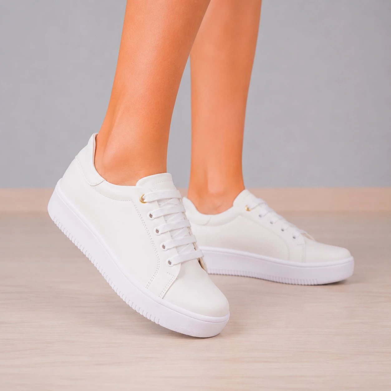 ZAPATILLAS URBANAS MUJER ORLANDO BLANCO - 7