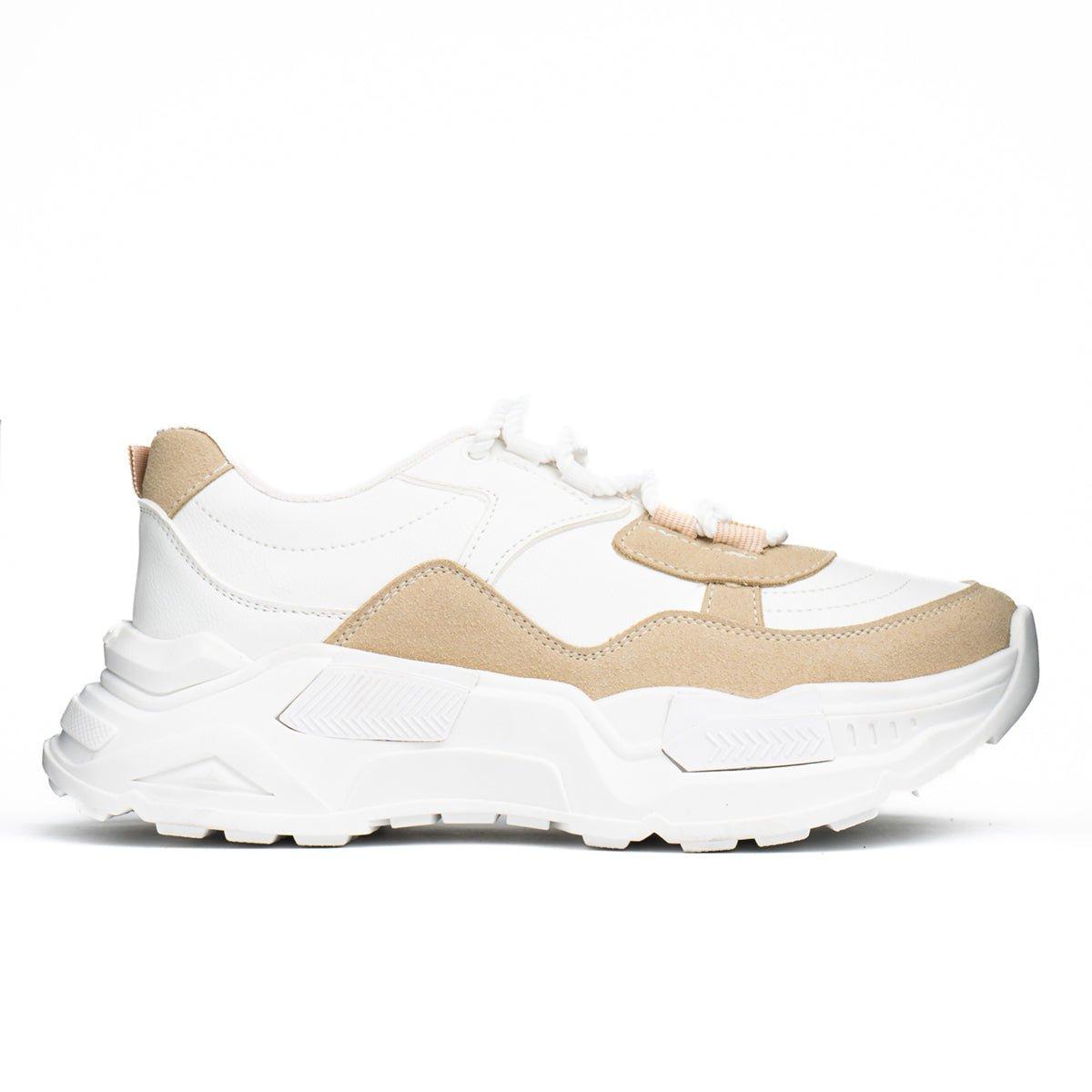 ZAPATILLAS URBANAS MUJER MALONE BEIGE - 4