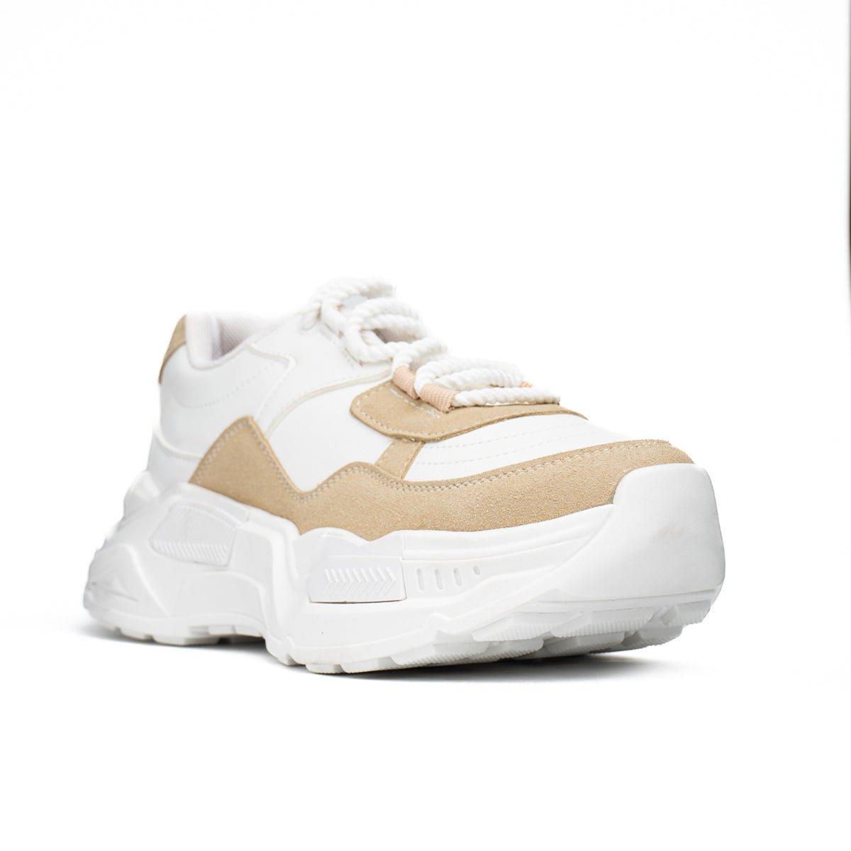 ZAPATILLAS URBANAS MUJER MALONE BEIGE - 5