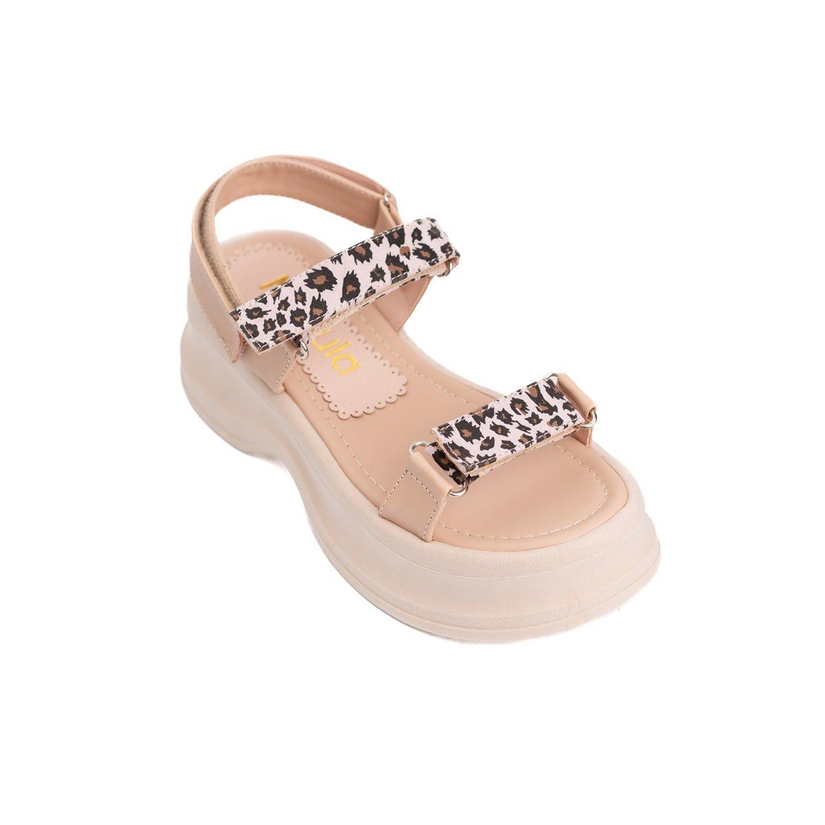 SANDALIAS CASUALES MUJER DUSA NUDE - 5