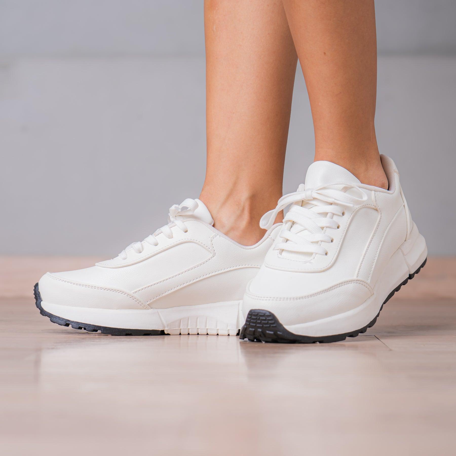 ZAPATILLAS URBANAS MUJER MOLDAVIA BLANCO - 1