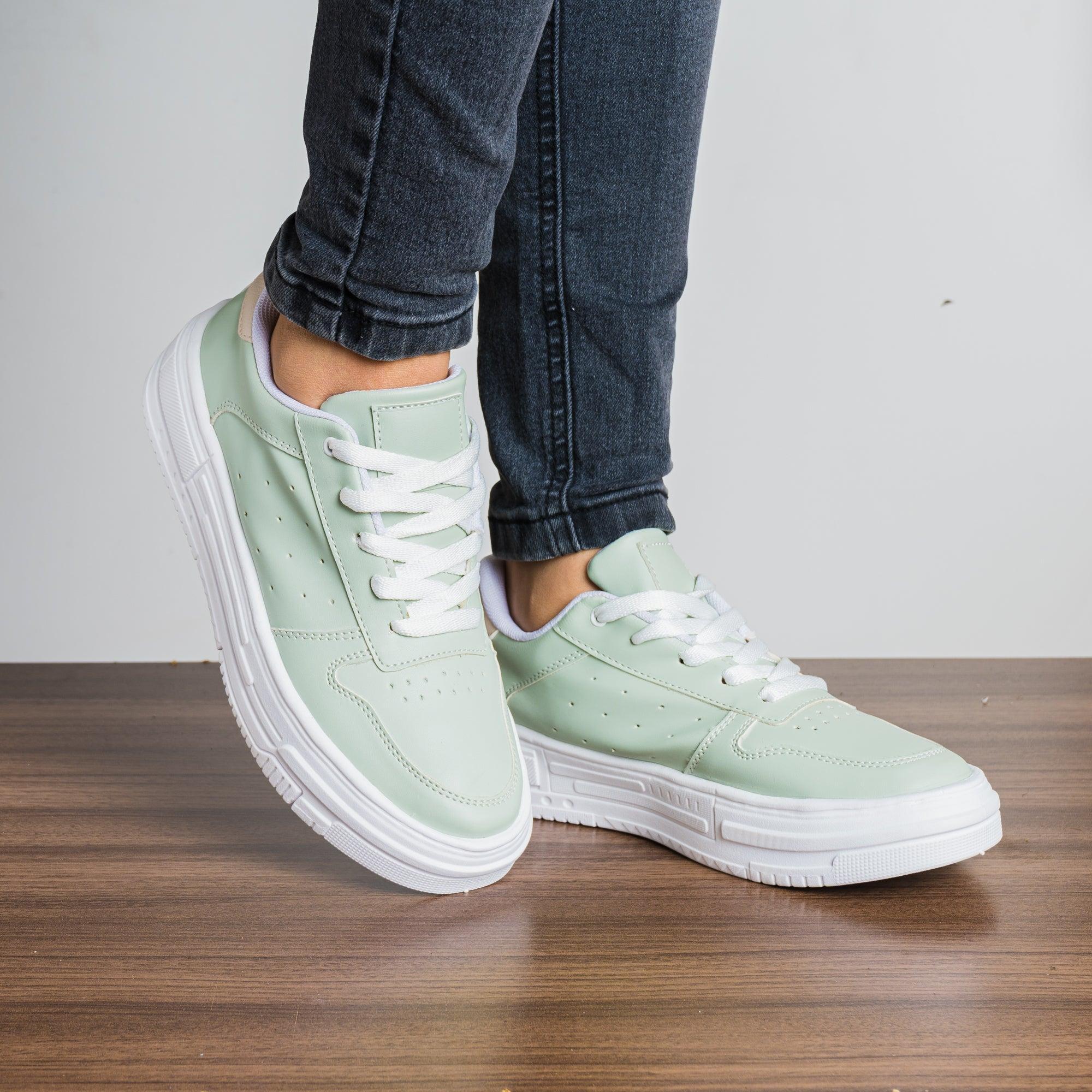 ZAPATILLAS URBANAS MUJER BUTLER VERDE - 1