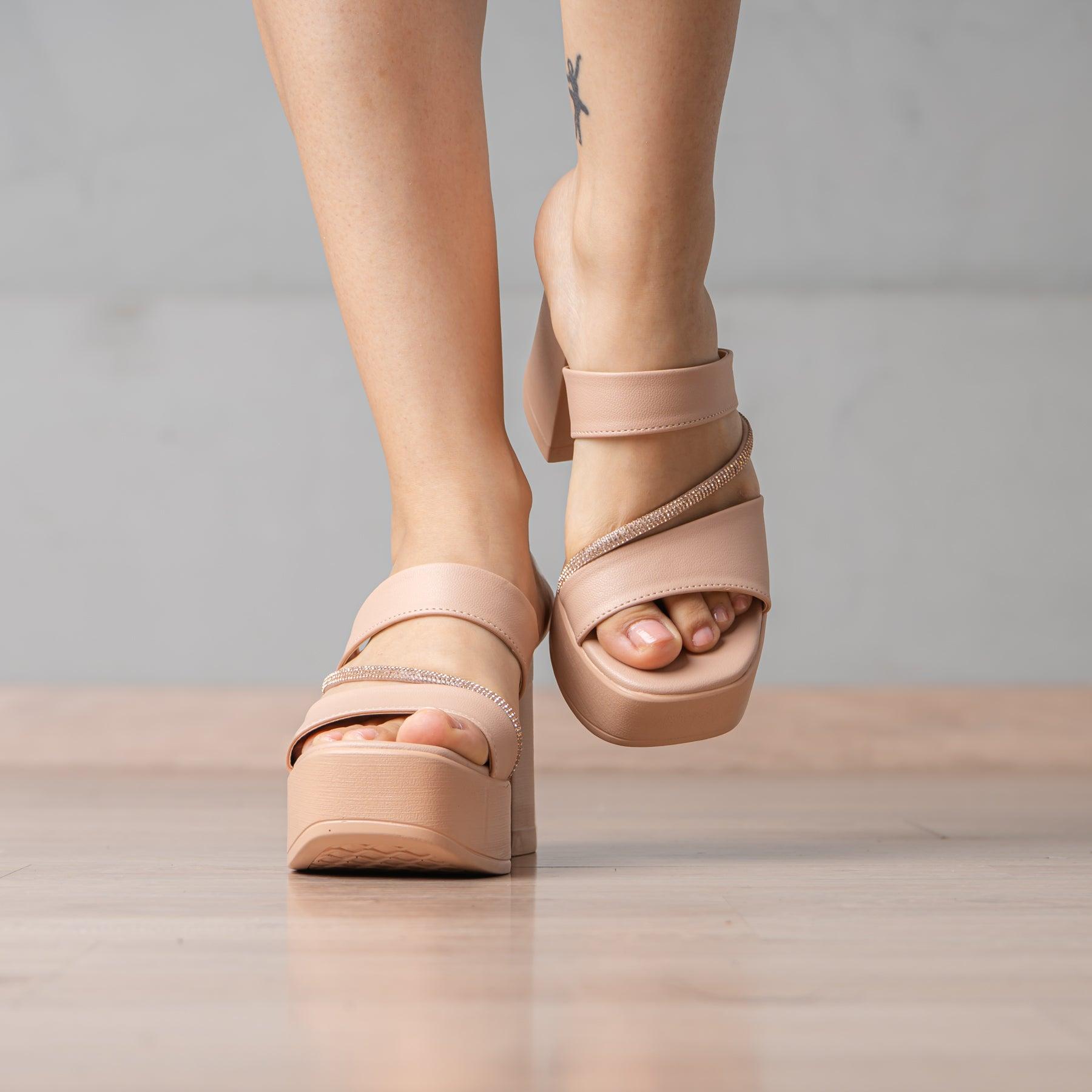 SANDALIAS DE VESTIR MUJER STEVIL NUDE - 2
