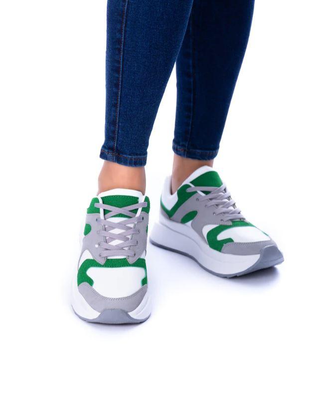 ZAPATILLAS URBANAS MUJER AMBERES VERDE - 3