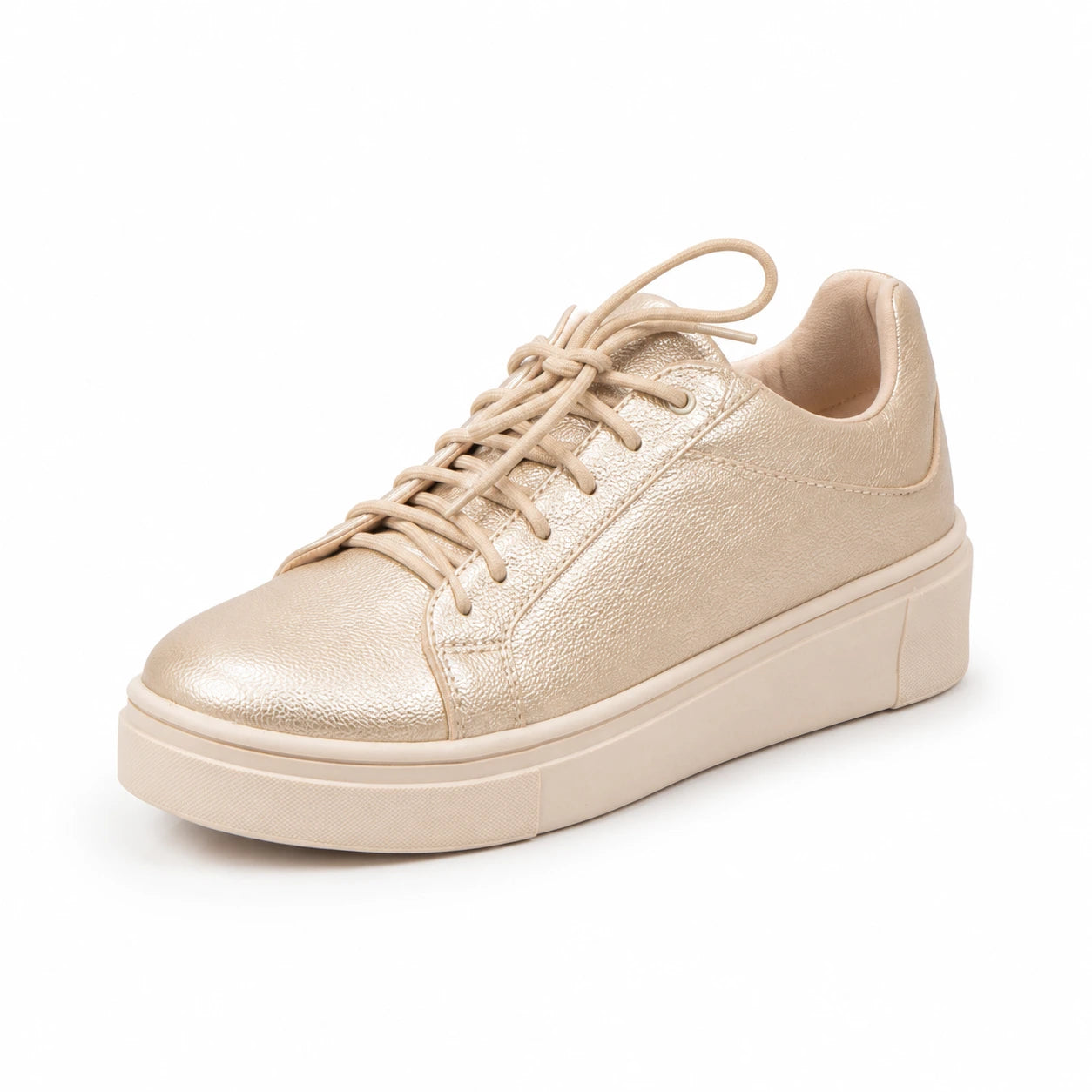 ZAPATILLAS URBANAS MUJER SKAYA DORADO - 4