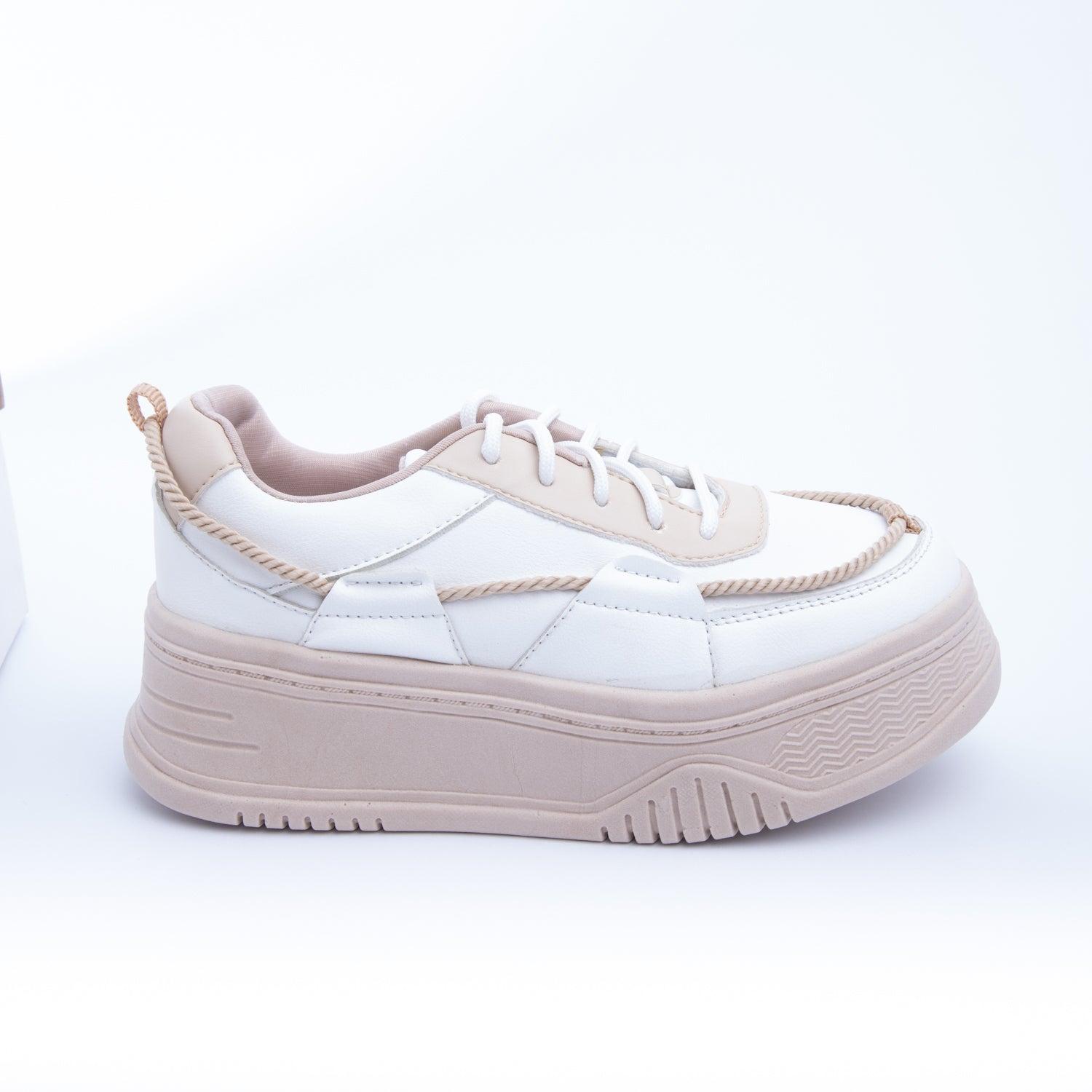ZAPATILLAS URBANAS MUJER KAWHI BEIGE - 4
