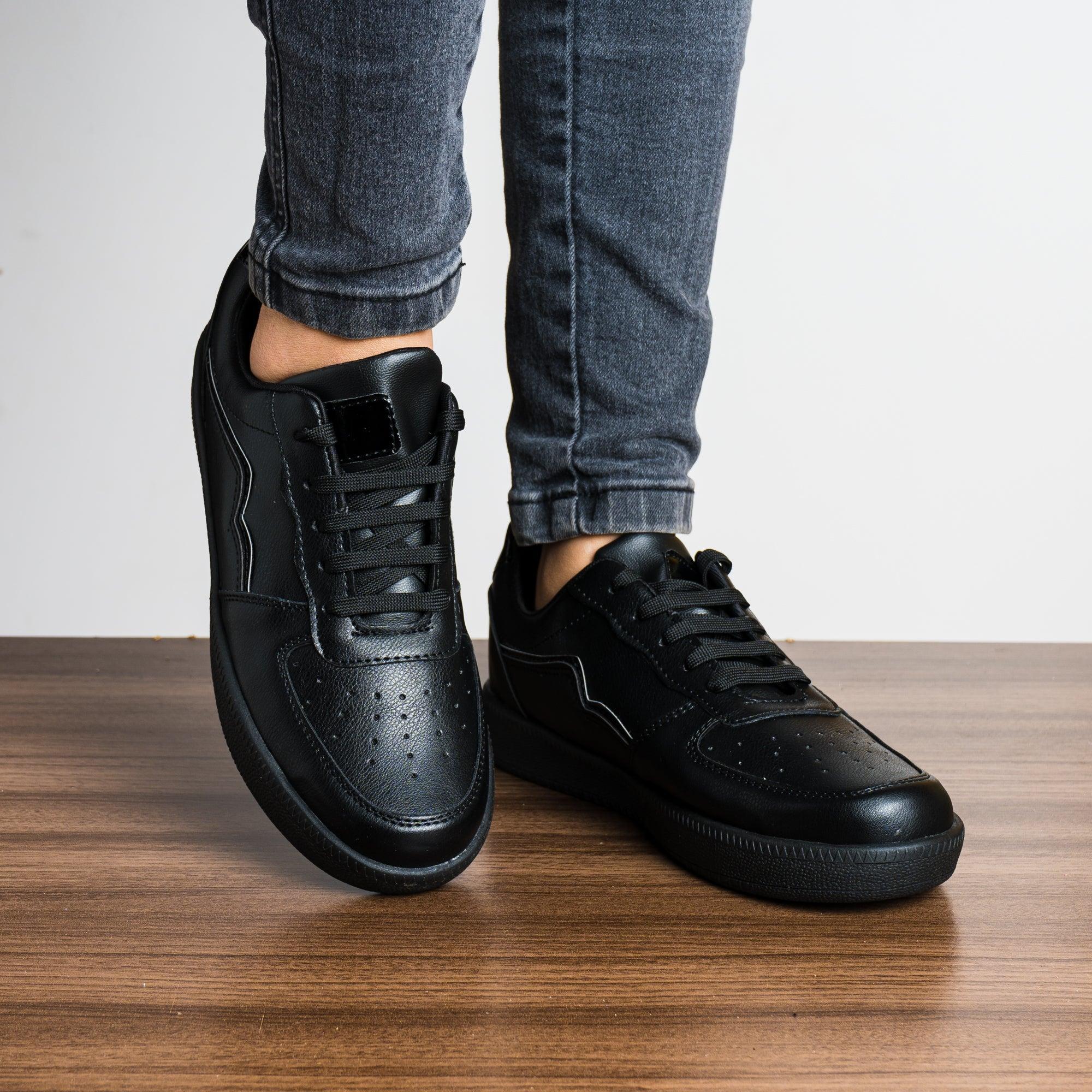 ZAPATILLAS URBANAS MUJER MIRODI NEGRO - 1