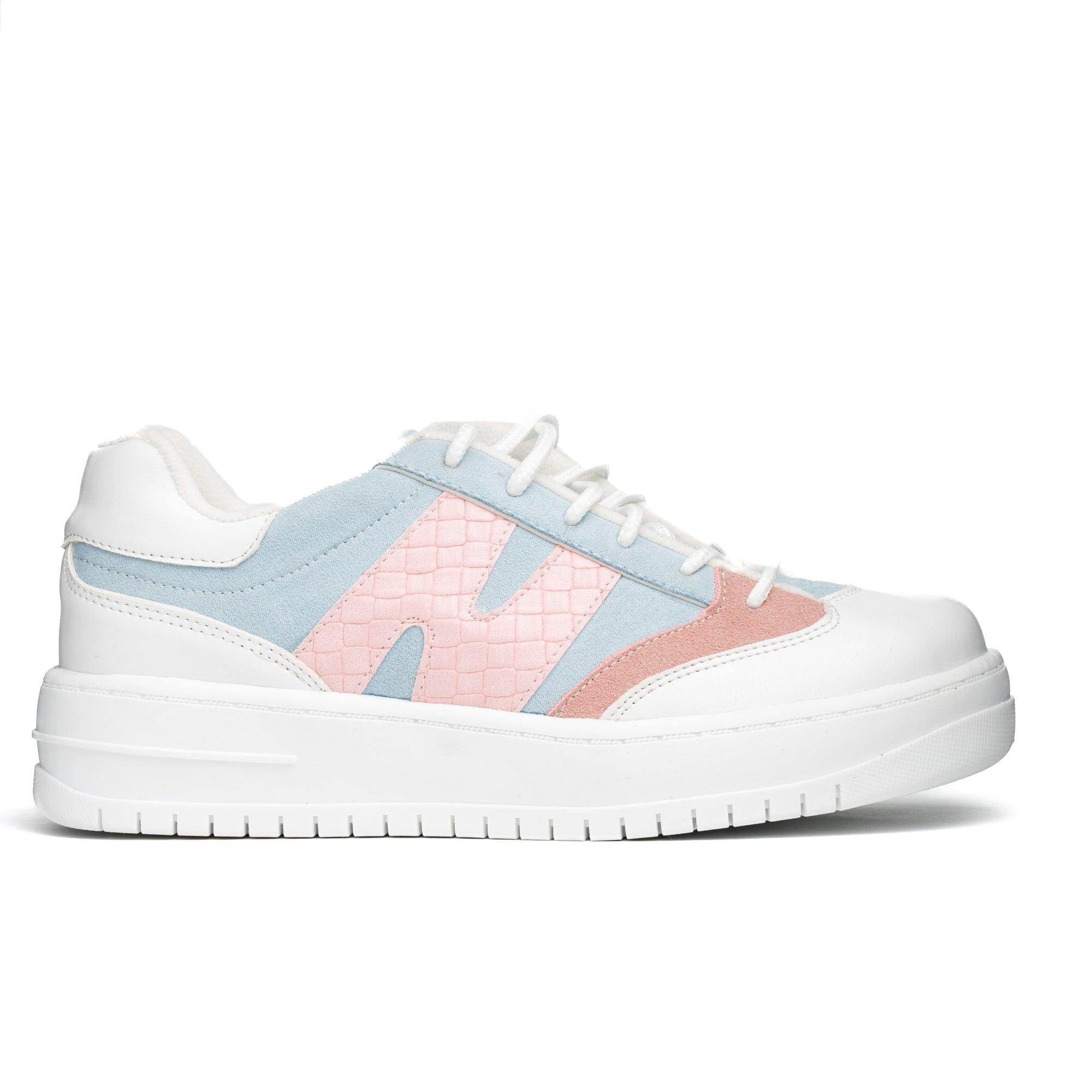 ZAPATILLAS URBANAS MUJER NIMBUR CELESTE - 4