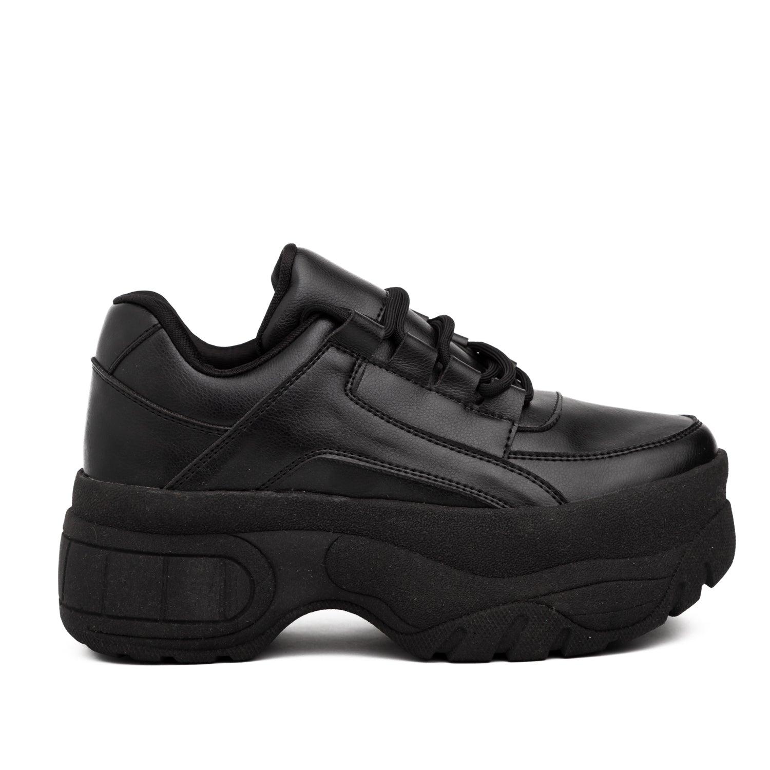 ZAPATILLAS URBANAS MUJER ICA NEGRO - 4