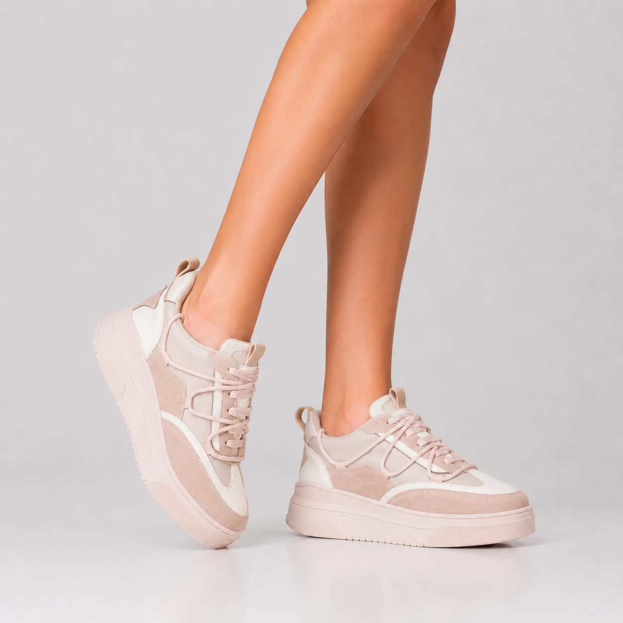ZAPATILLAS URBANAS MUJER CAMERON BEIGE - 3