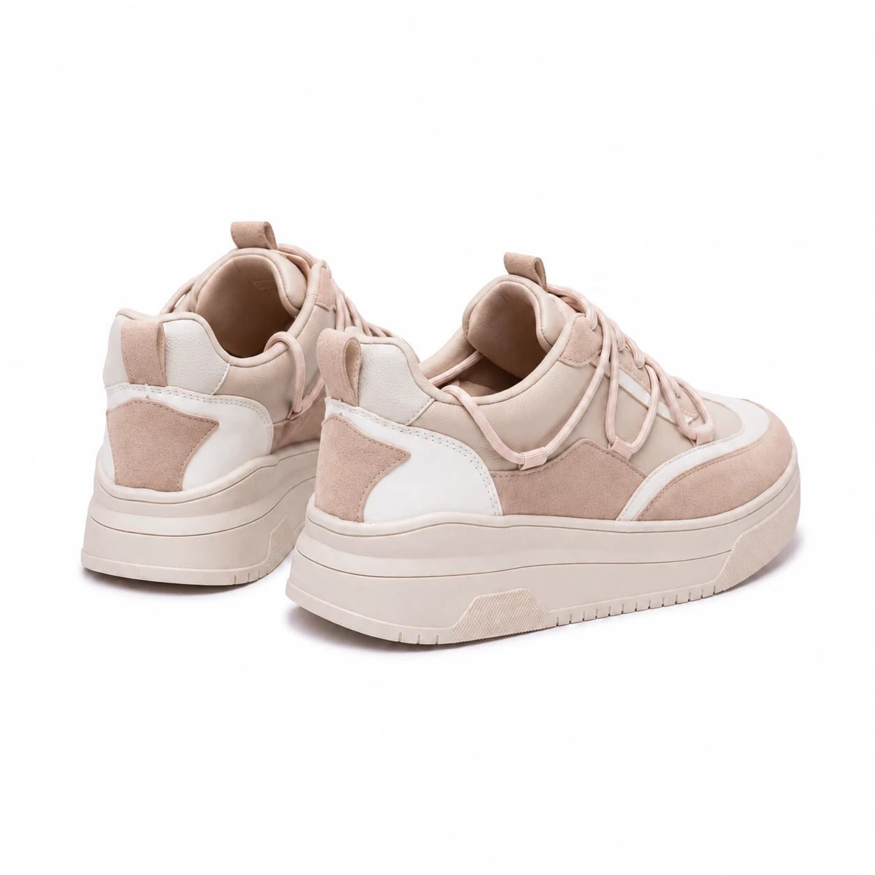 ZAPATILLAS URBANAS MUJER CAMERON BEIGE - 5