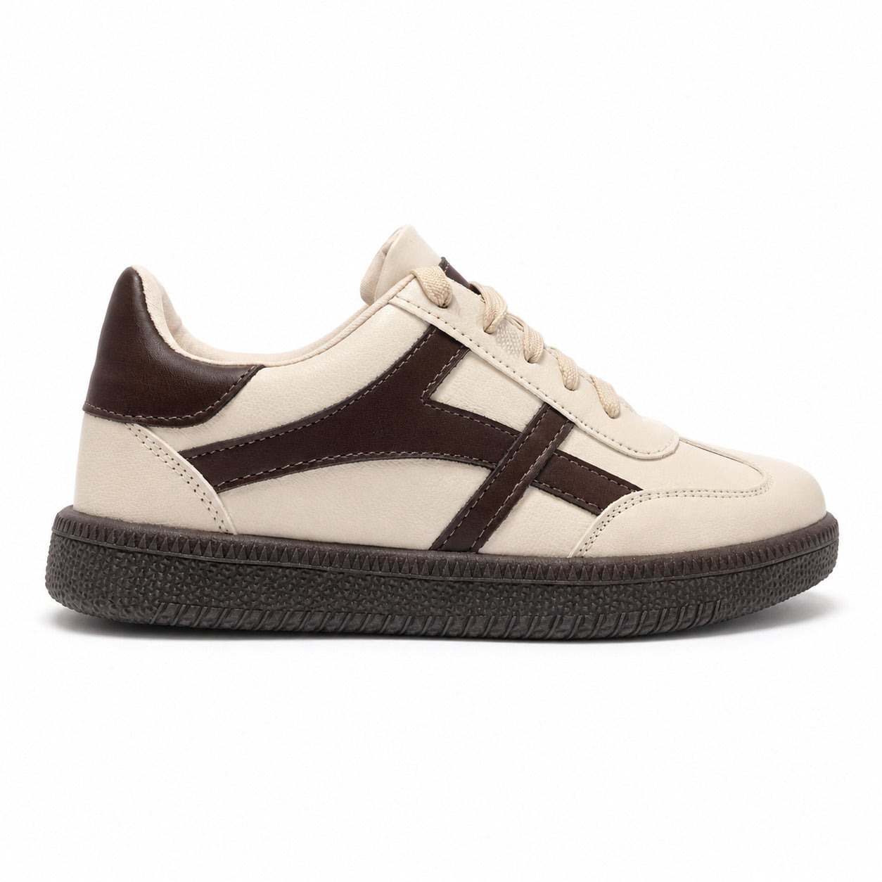 ZAPATILLAS URBANAS MUJER MOKA BEIGE - 2