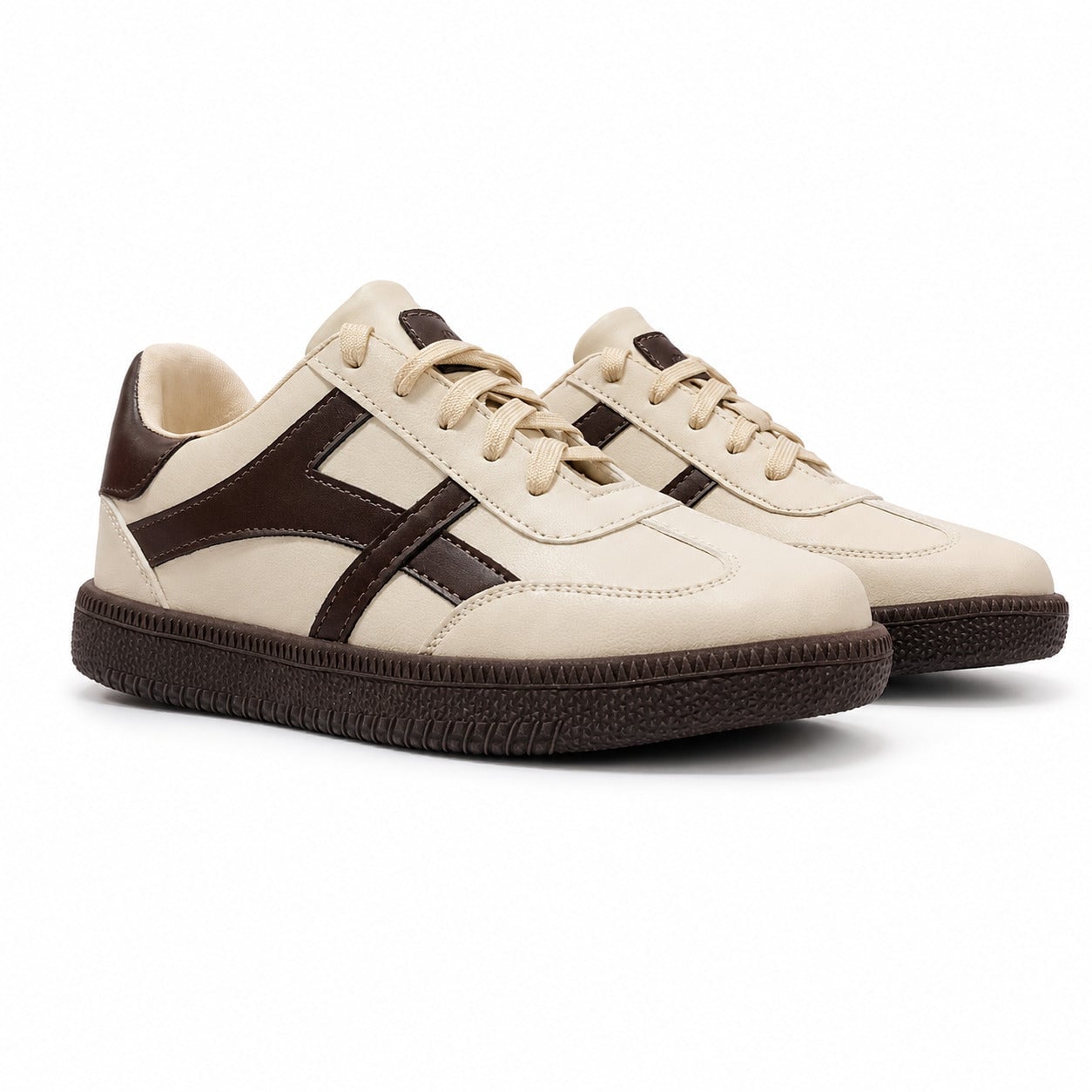ZAPATILLAS URBANAS MUJER MOKA BEIGE - 5