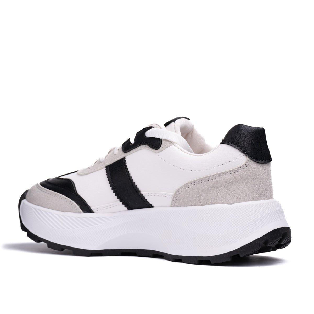 ZAPATILLAS URBANAS MUJER BERZOBIT BLANCO NEGRO - 6