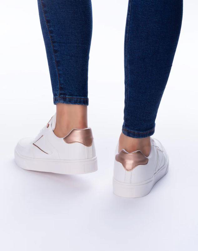 ZAPATILLAS URBANAS MUJER ADUL DORADO - 3