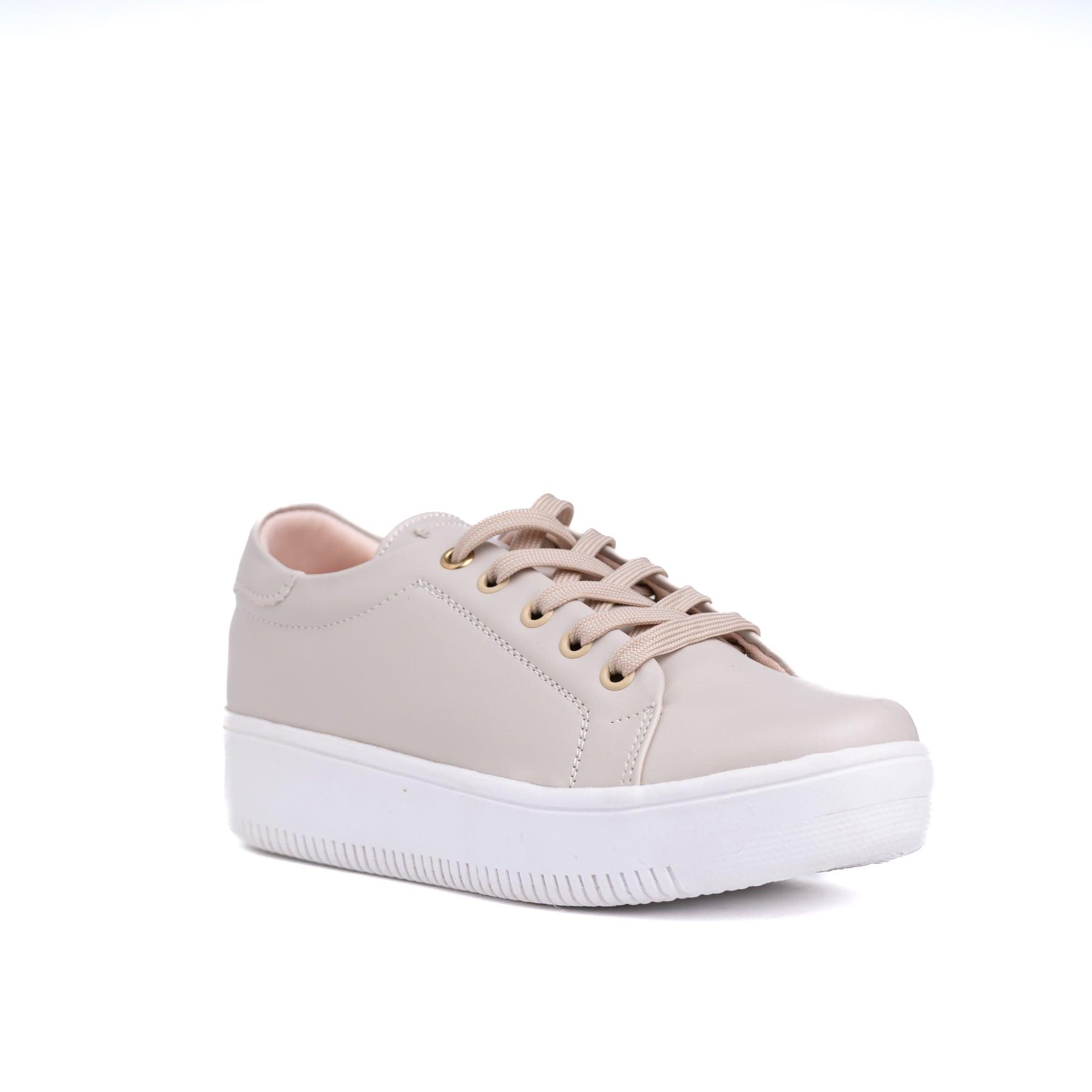 ZAPATILLAS URBANAS MUJER ORLANDO BEIGE - 5