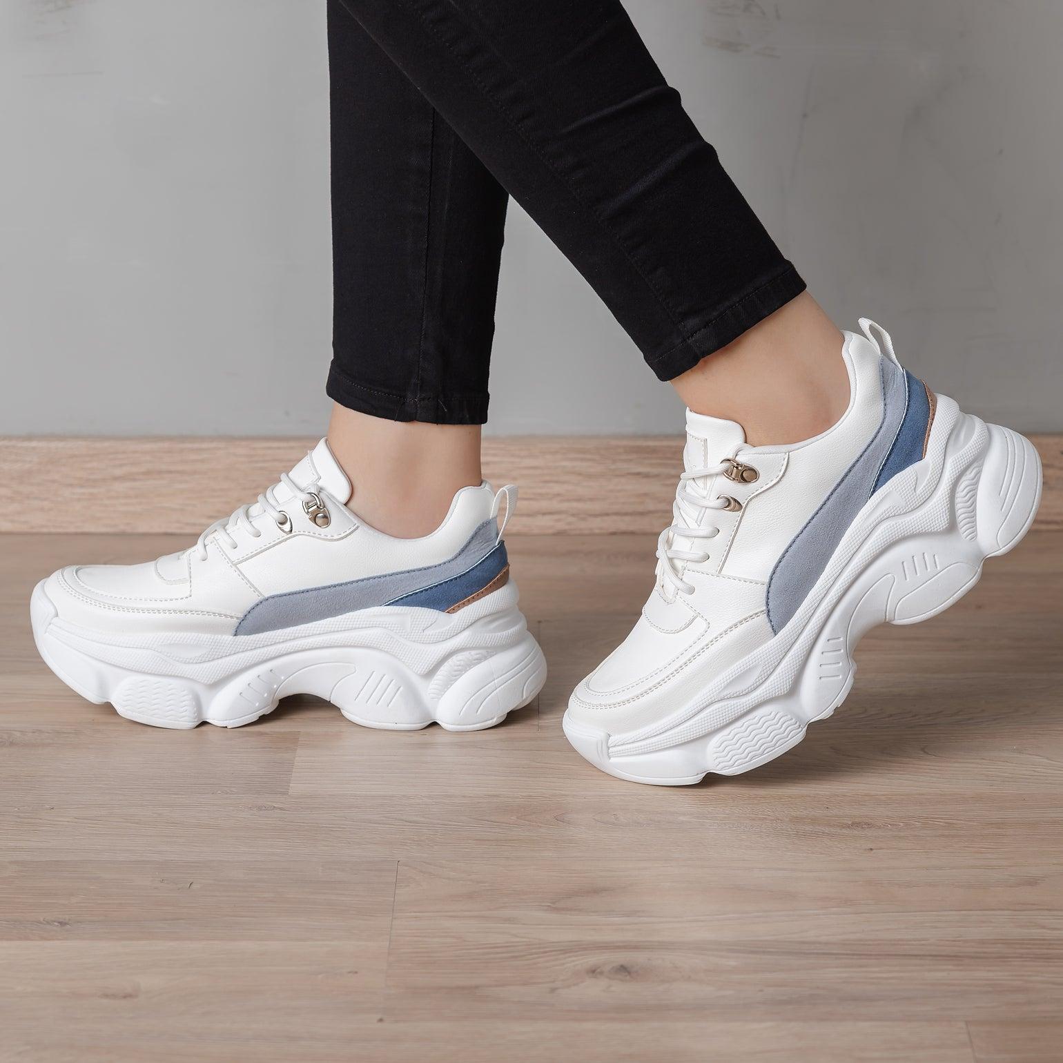 ZAPATILLAS URBANAS MUJER PASTONI AZUL - 1