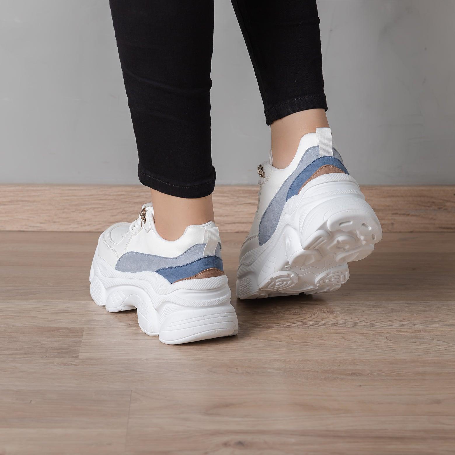 ZAPATILLAS URBANAS MUJER PASTONI AZUL - 3