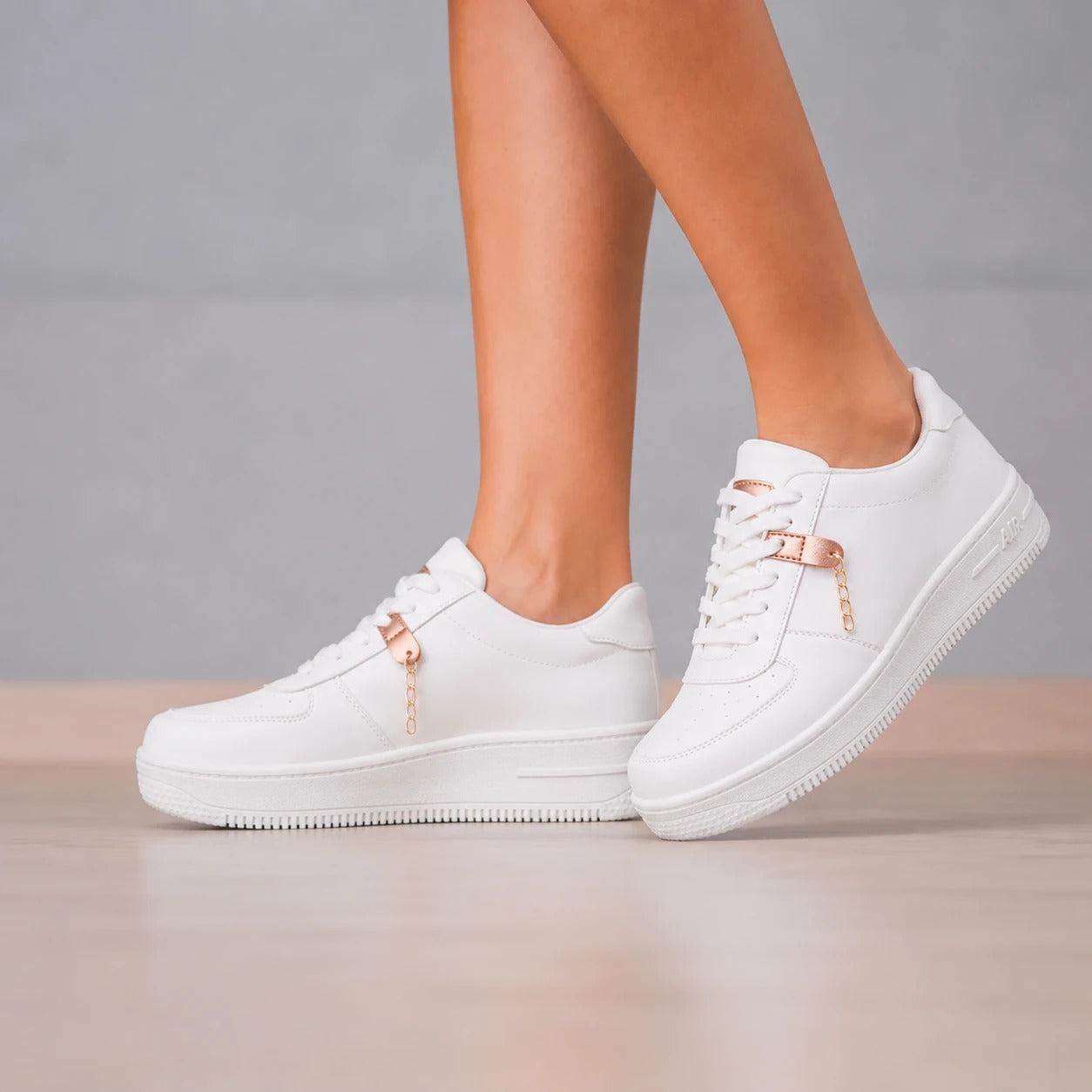 ZAPATILLAS URBANAS MUJER LYON BLANCO - 3