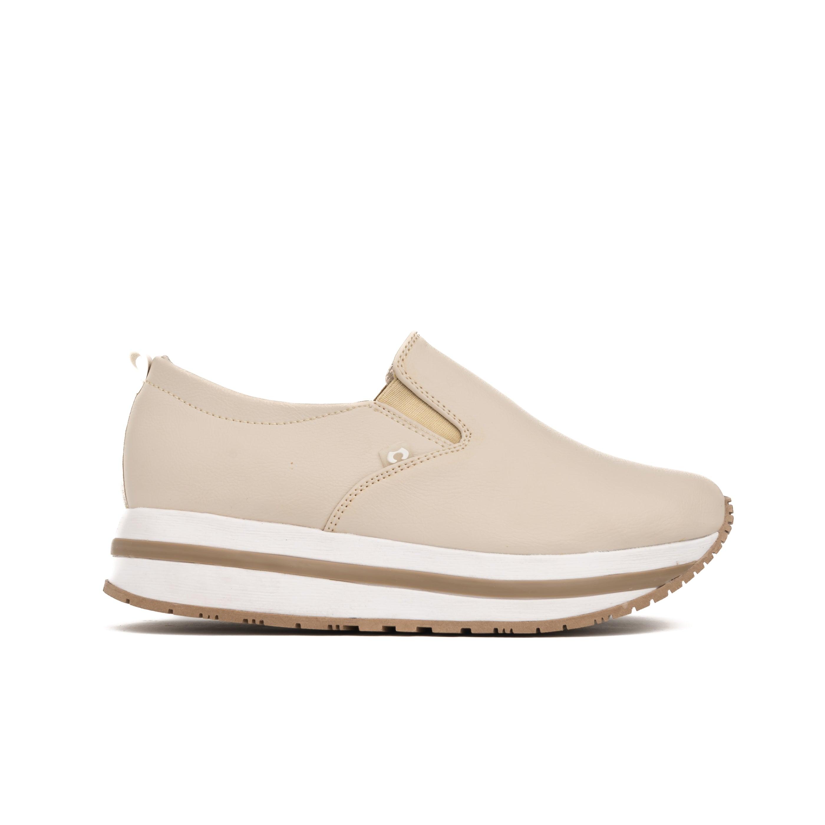 ZAPATILLAS URBANAS MUJER SHUMEN BEIGE - 4