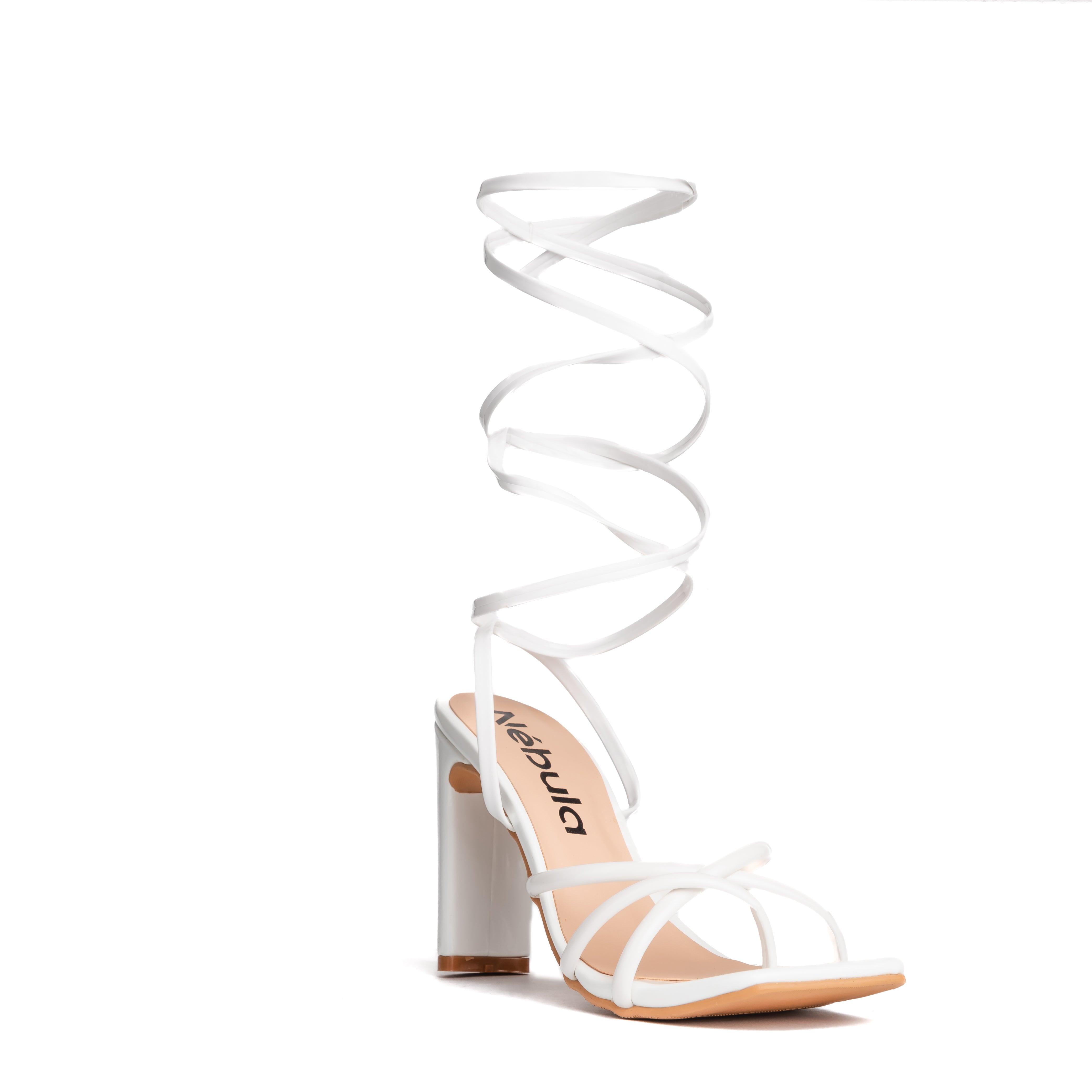 SANDALIAS DE VETSIR MUJER MARAIS BLANCO CHAROL - 5
