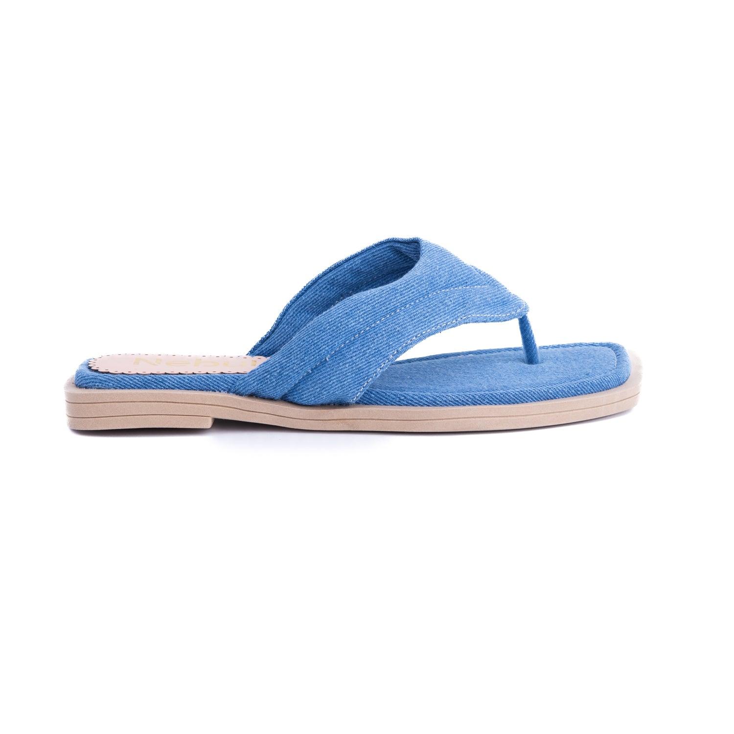 SANDALIAS CASUALES MUJER NICOLE DERIM - 4