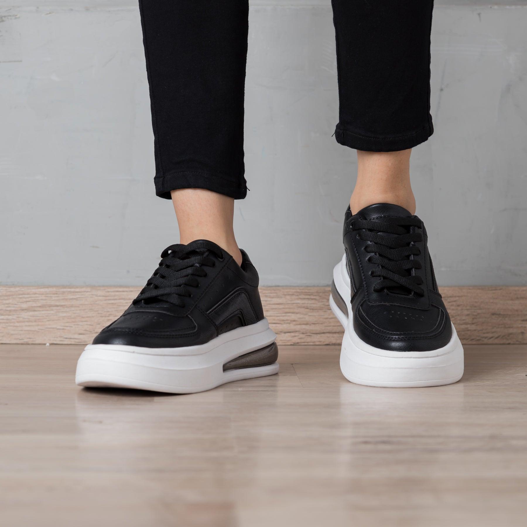 ZAPATILLAS URBANAS MUJER SERAPHI NEGRO - 2