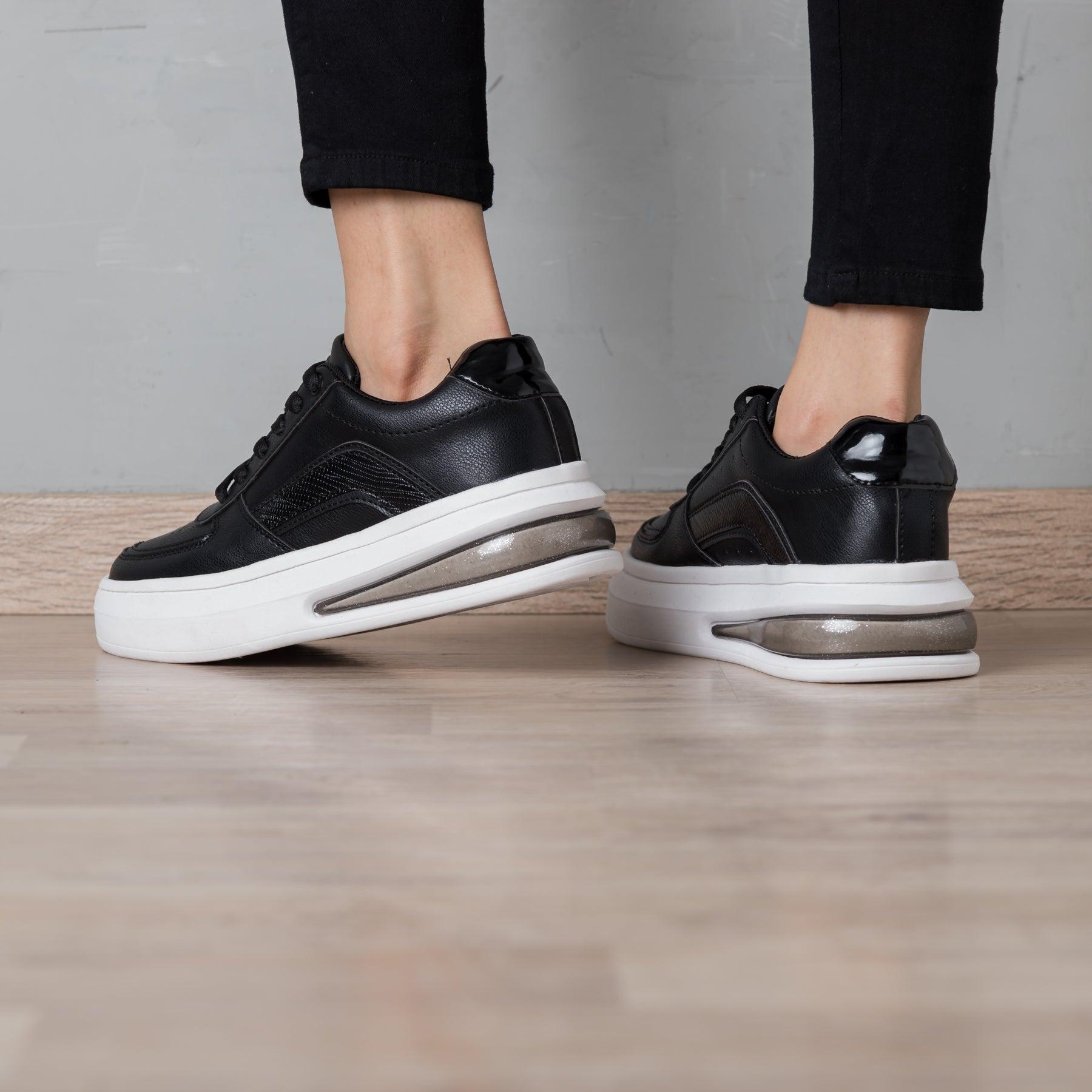 ZAPATILLAS URBANAS MUJER SERAPHI NEGRO - 3