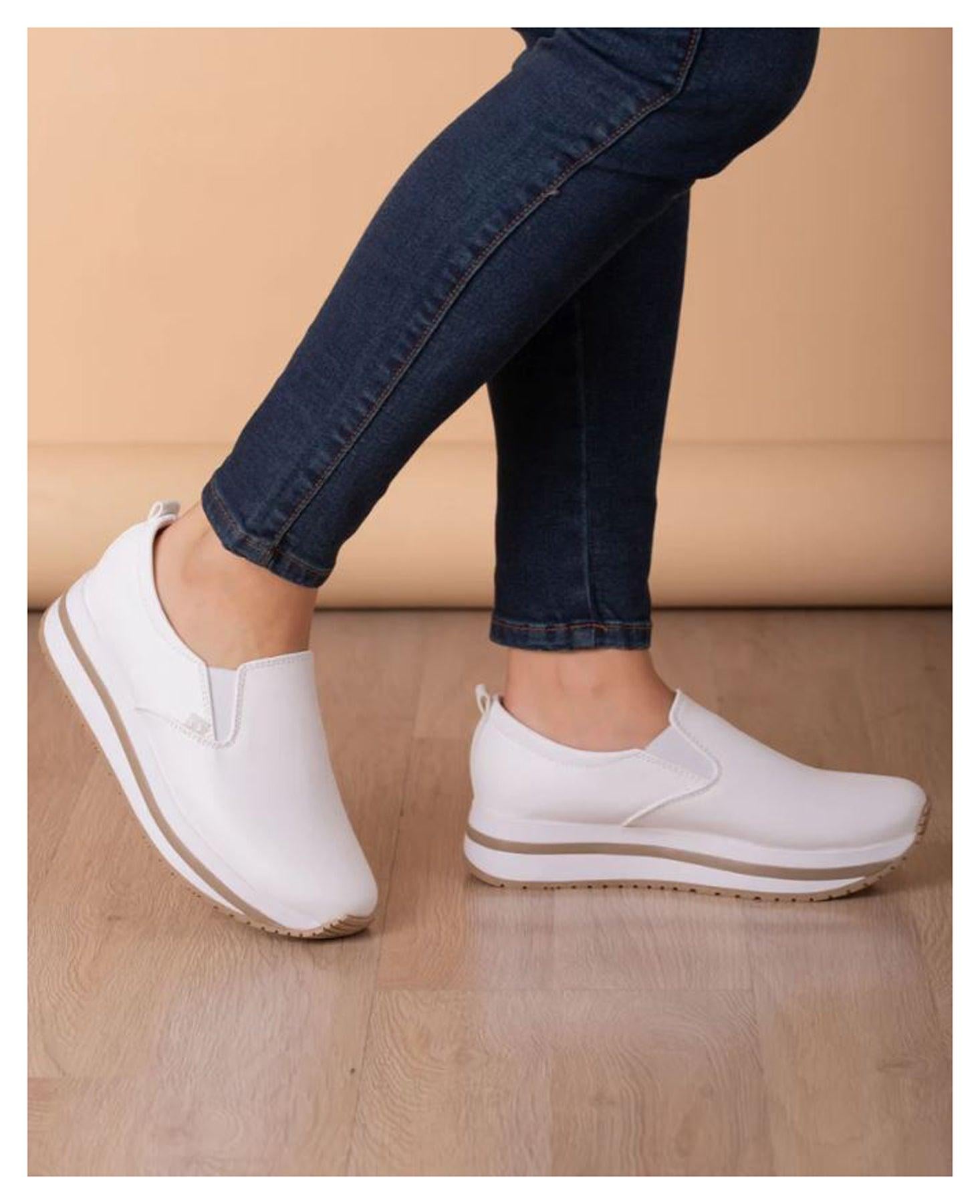 ZAPATILLAS URBANAS MUJER SHUMEN BLANCO - 2
