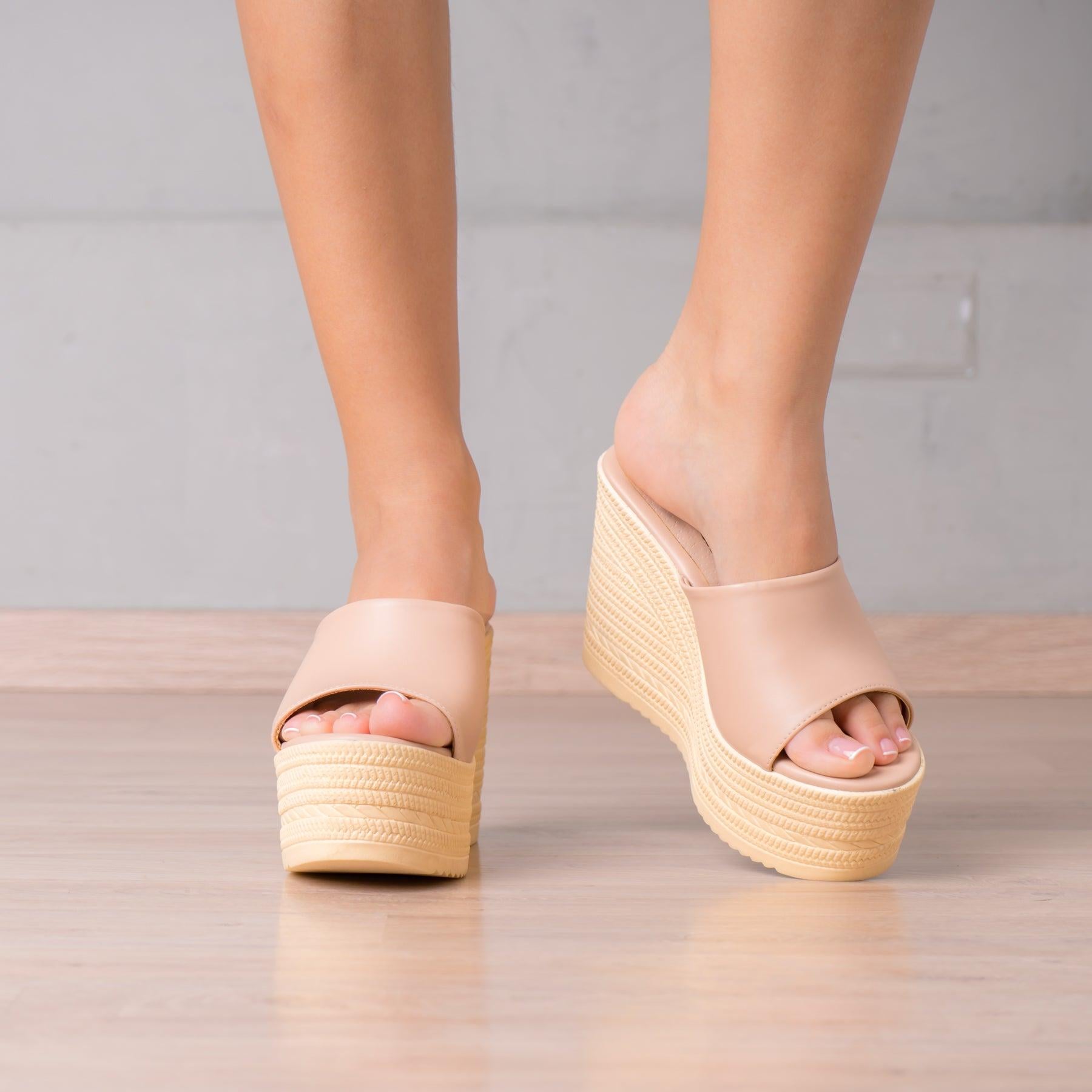 SANDALIAS CASUALES MUJER ESMER PALO ROSA - 2