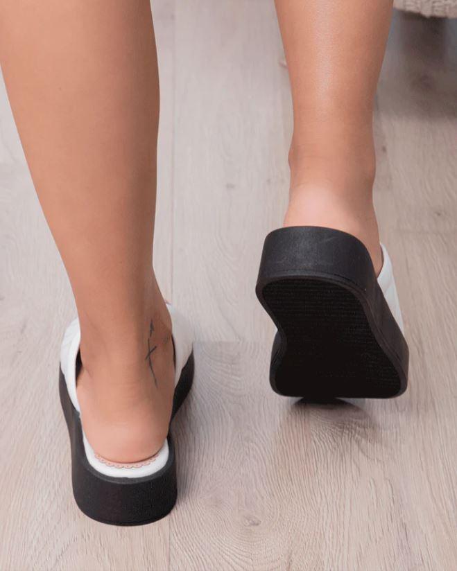 SANDALIAS CASUALES MUJER KARDASHIAN BLANCO - 3