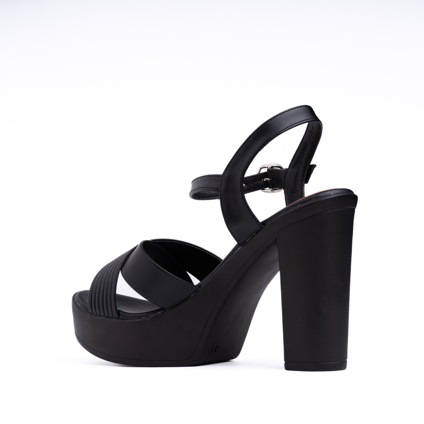 SANDALIAS DE VESTIR MUJER ALBERTINA NEGRO - 4