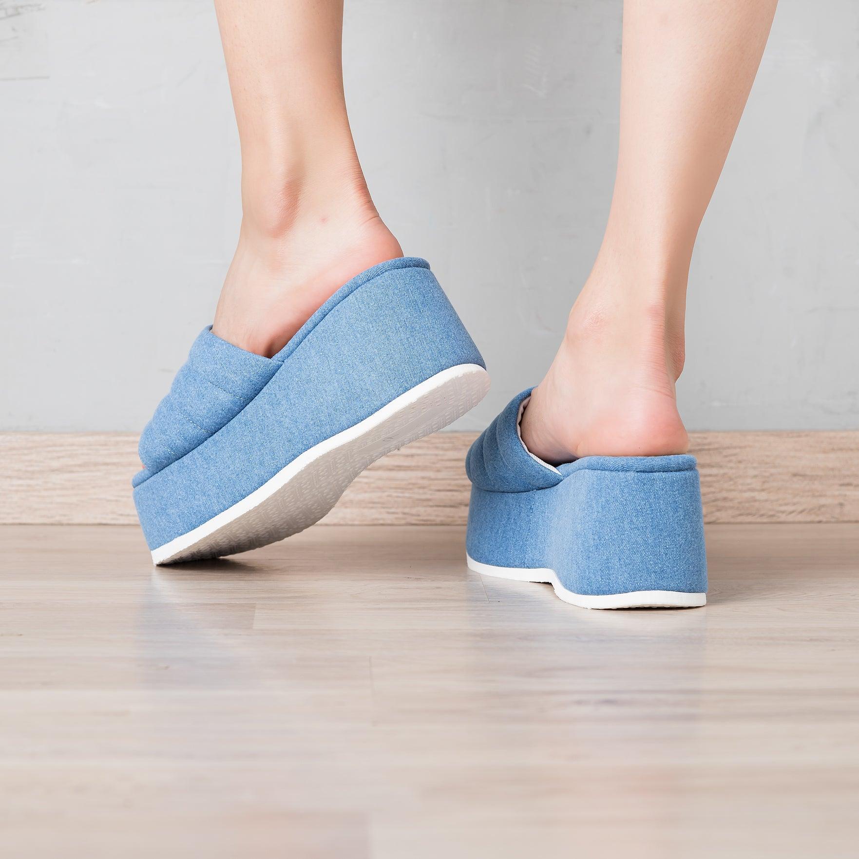 SANDALIAS CASUALES MUJER DERIERI DERIM - 3