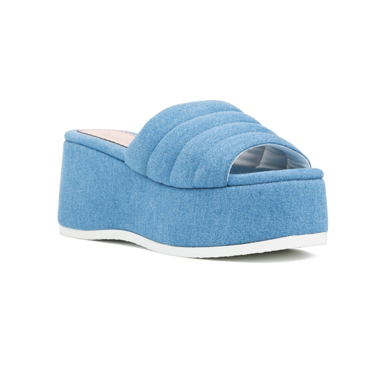 SANDALIAS CASUALES MUJER DERIERI DERIM - 5
