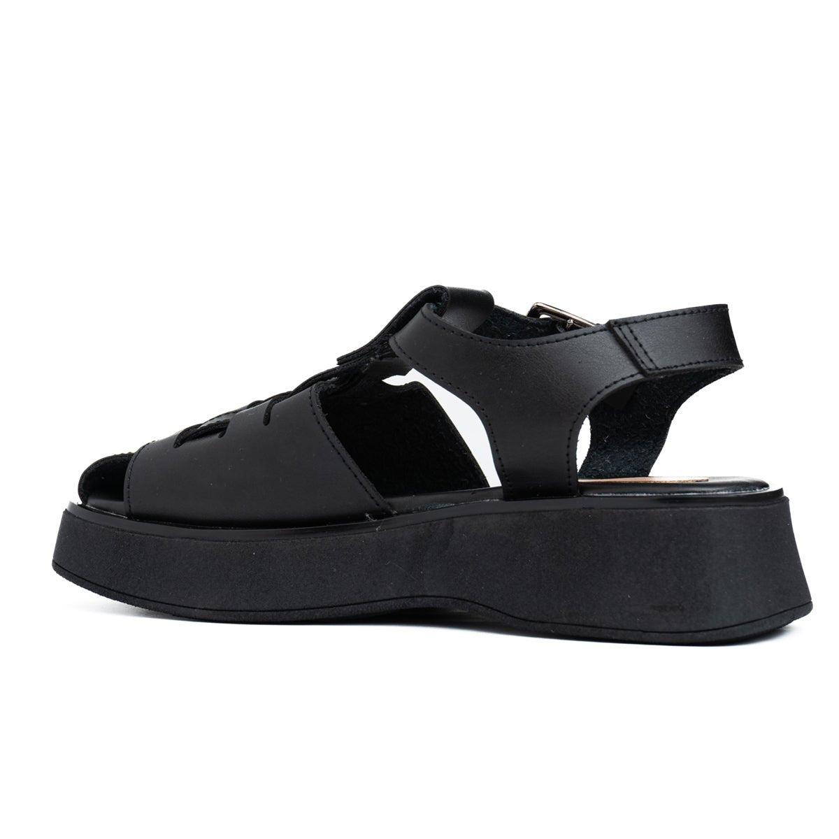 SANDALIAS CASUALES MUJER GOPA NEGRO - 6