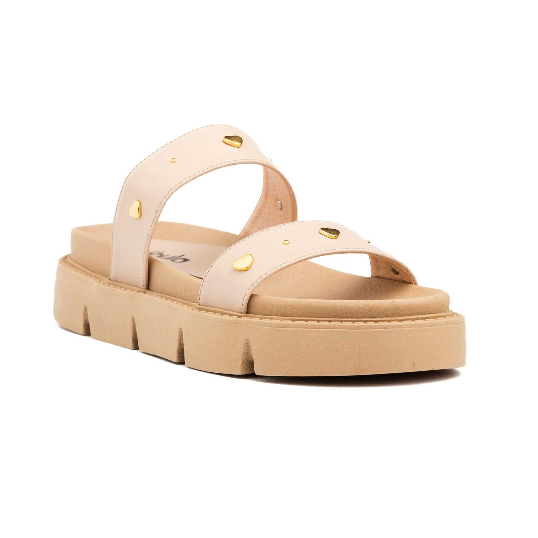 SANDALIAS CASUALES MUJER CUORE BEIGE - 3