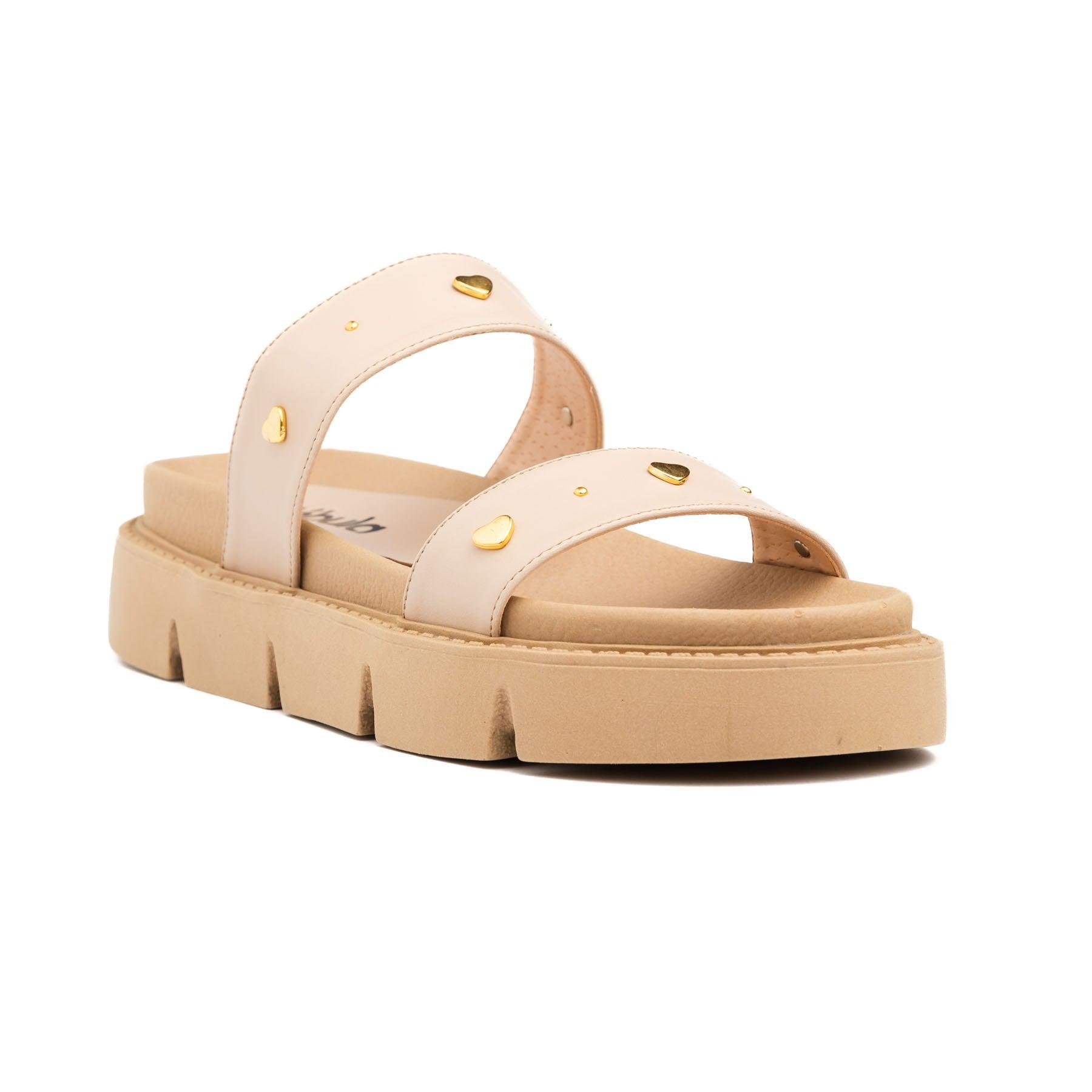 SANDALIAS CASUALES MUJER CUORE BEIGE - 3