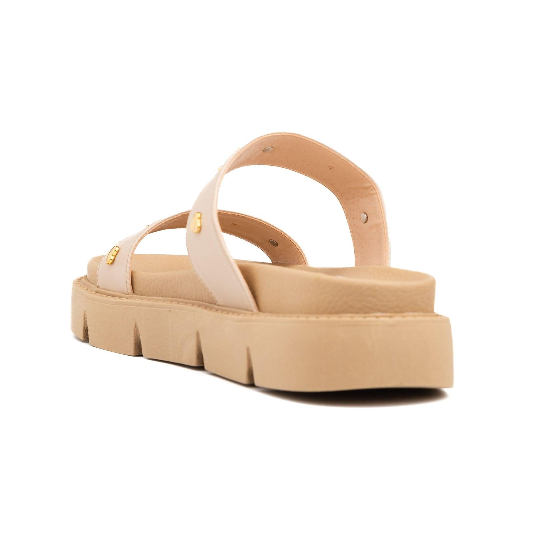 SANDALIAS CASUALES MUJER CUORE BEIGE - 4