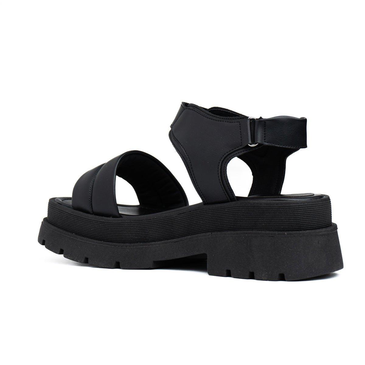 SANDALIAS CASUALES MUJER ETCHE NEGRO - 6