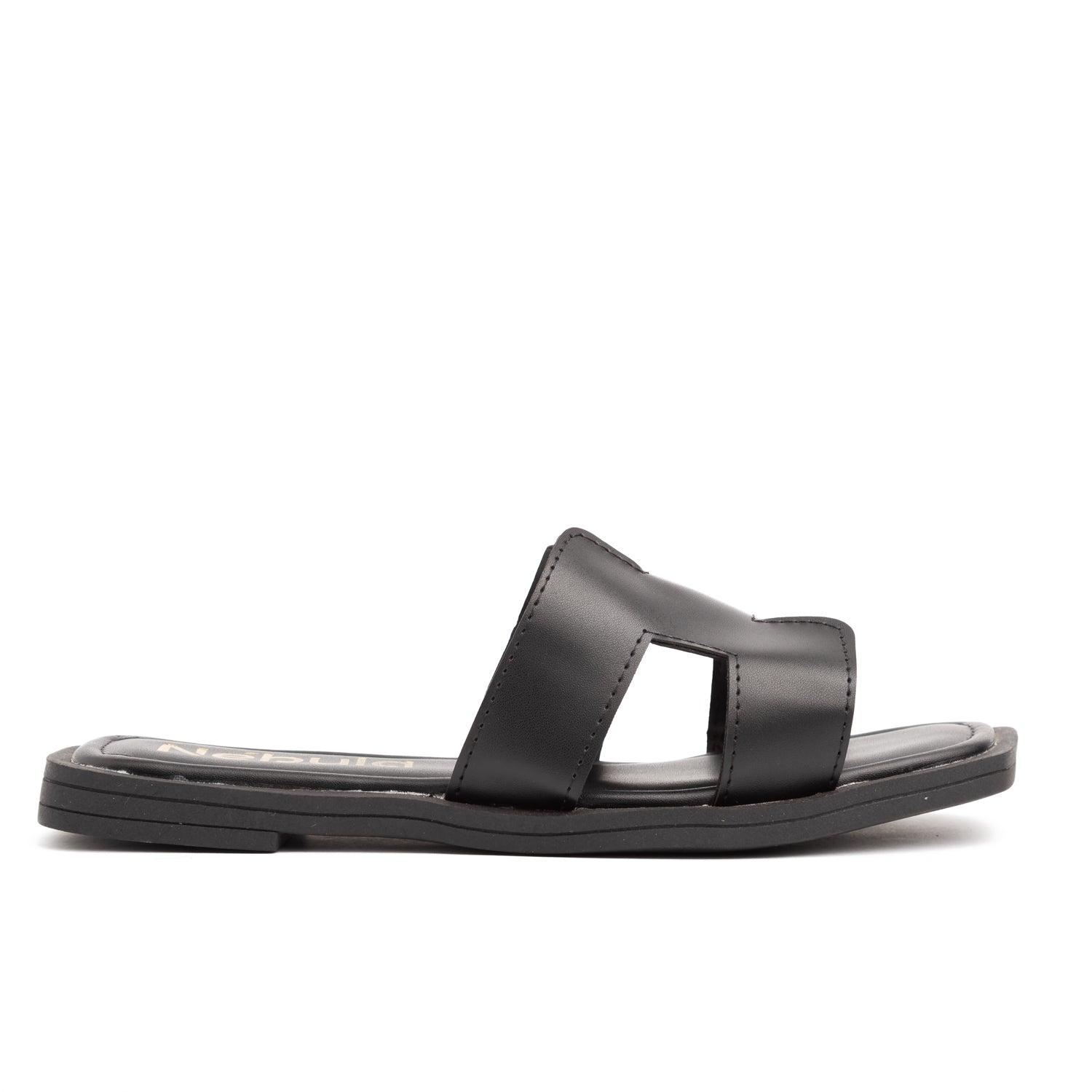SANDALIAS CASUALES MUJER HORUS NEGRO - 4