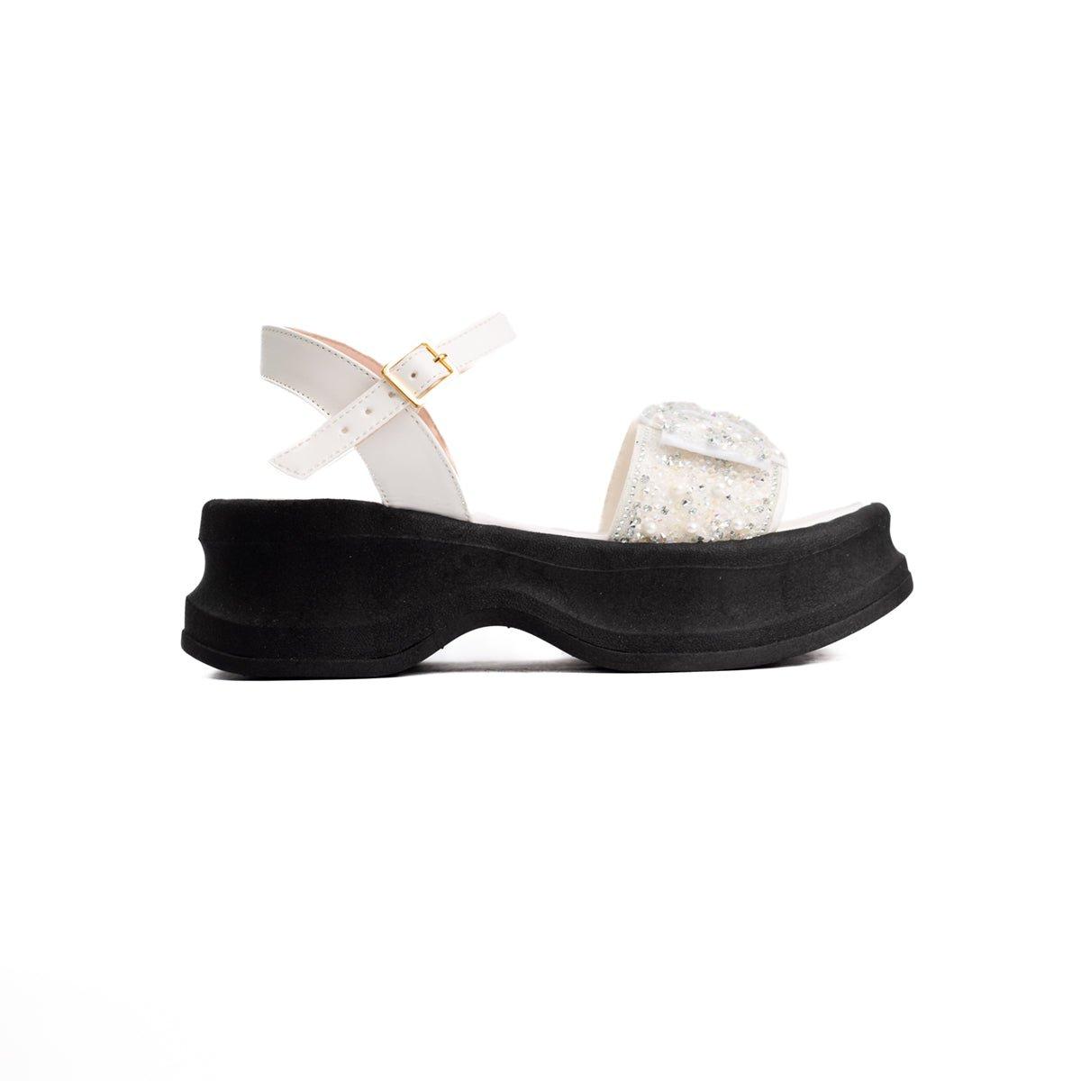 SANDALIAS CASUALES MUJER NAYDEN BLANCO - 4