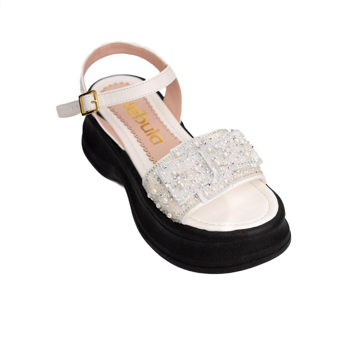 SANDALIAS CASUALES MUJER NAYDEN BLANCO - 5