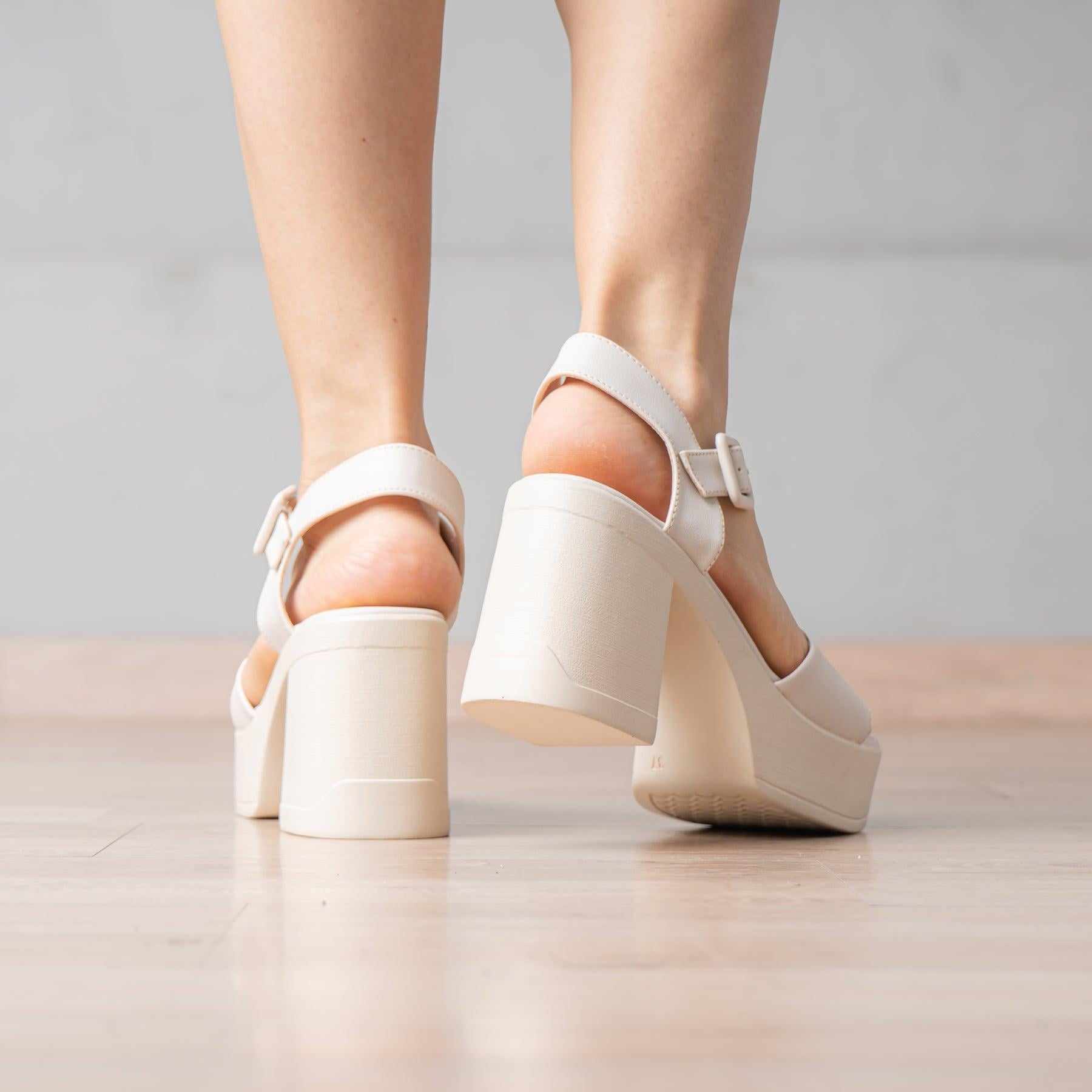 SANDALIAS DE VESTIR MUJER ALLCA NUDE - 3