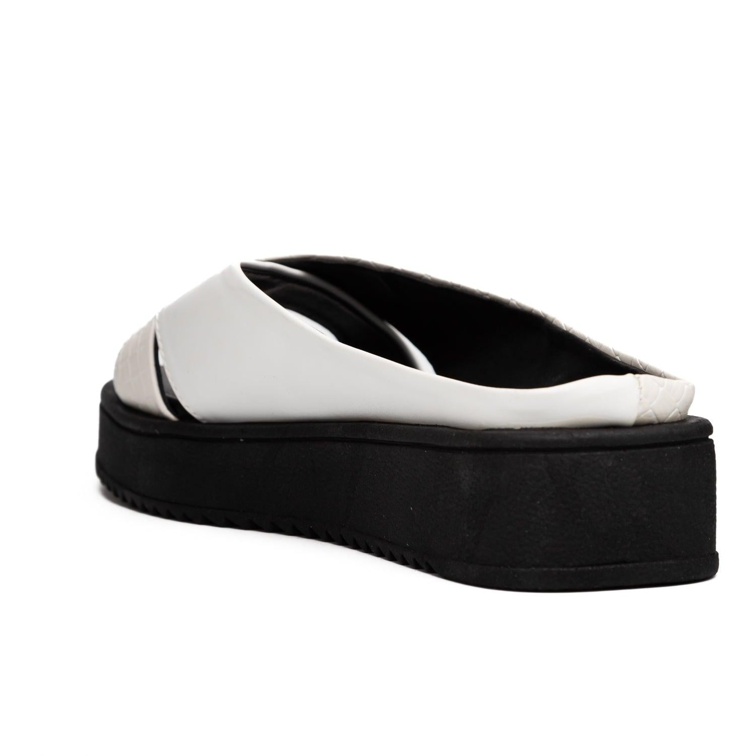 SANDALIAS CASUALES MUJER NIKEA BLANCO - 4