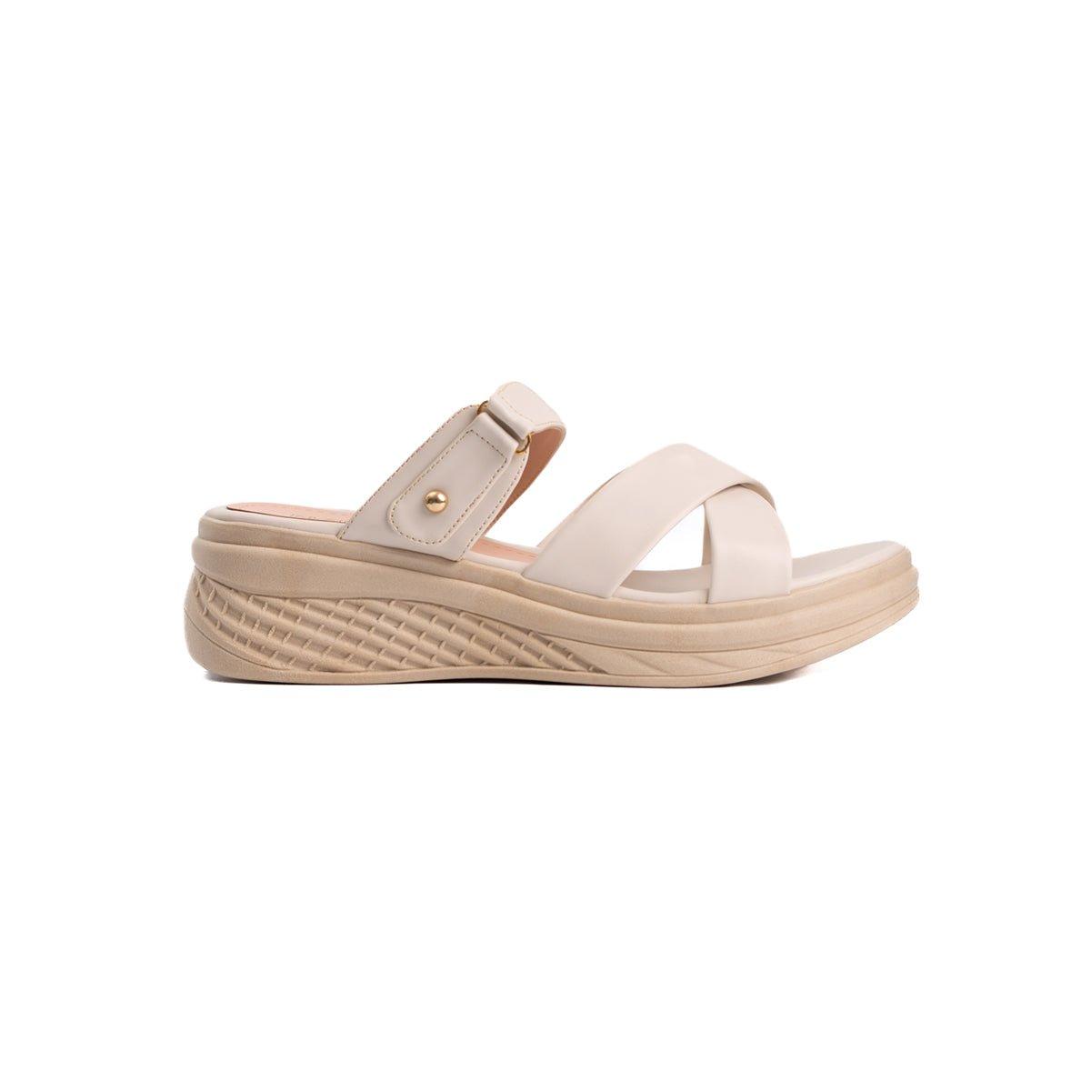 SANDALIAS CASUALES MUJER ORNELLY HUESO - 4
