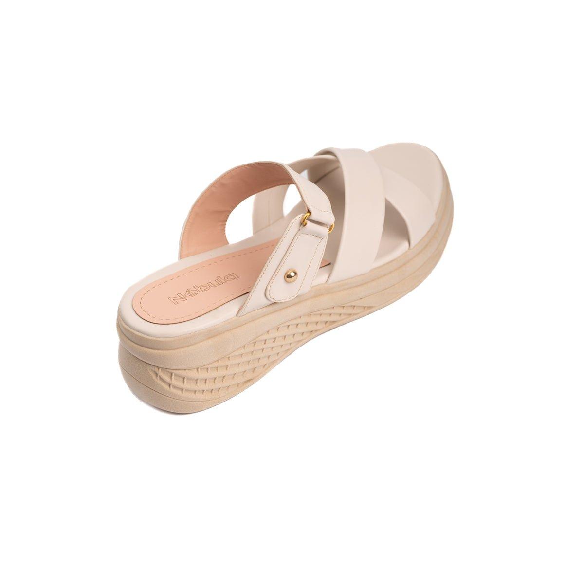 SANDALIAS CASUALES MUJER ORNELLY HUESO - 6