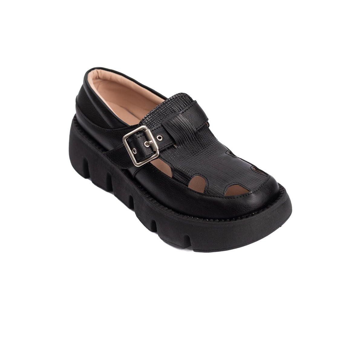 SANDALIAS CASUALES MUJER MOTIV NEGRO - 5