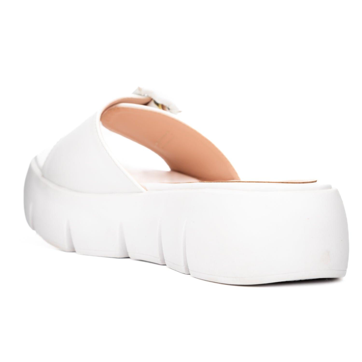 SANDALIAS CASUALES MUJER SCOTTIE BLANCO - 6