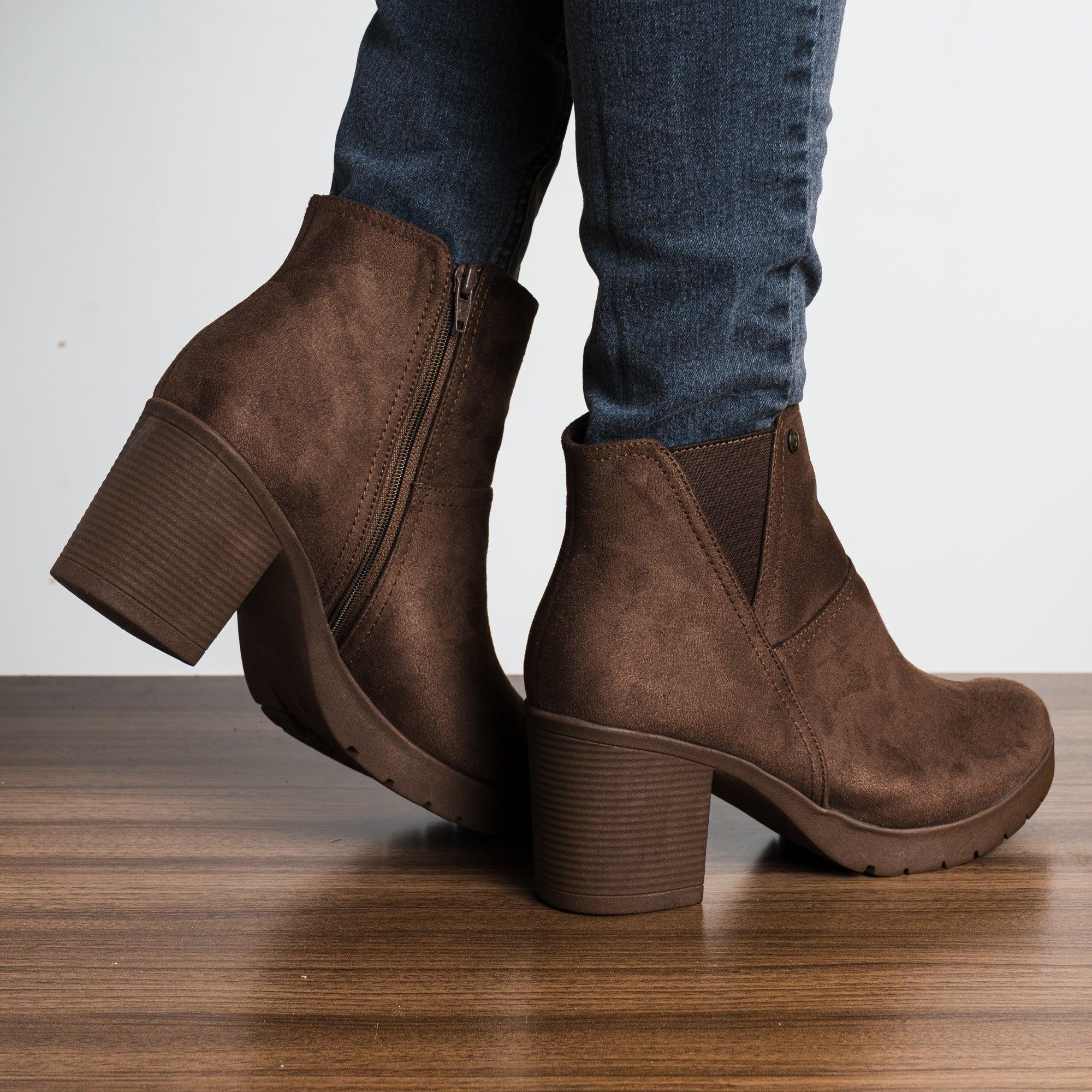 BOTINES MUJER CHEVY MARRÓN - 3